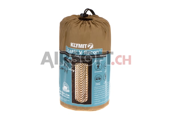 Klymit Static V Sleeping Pad Recon 2024 Airsoft.ch