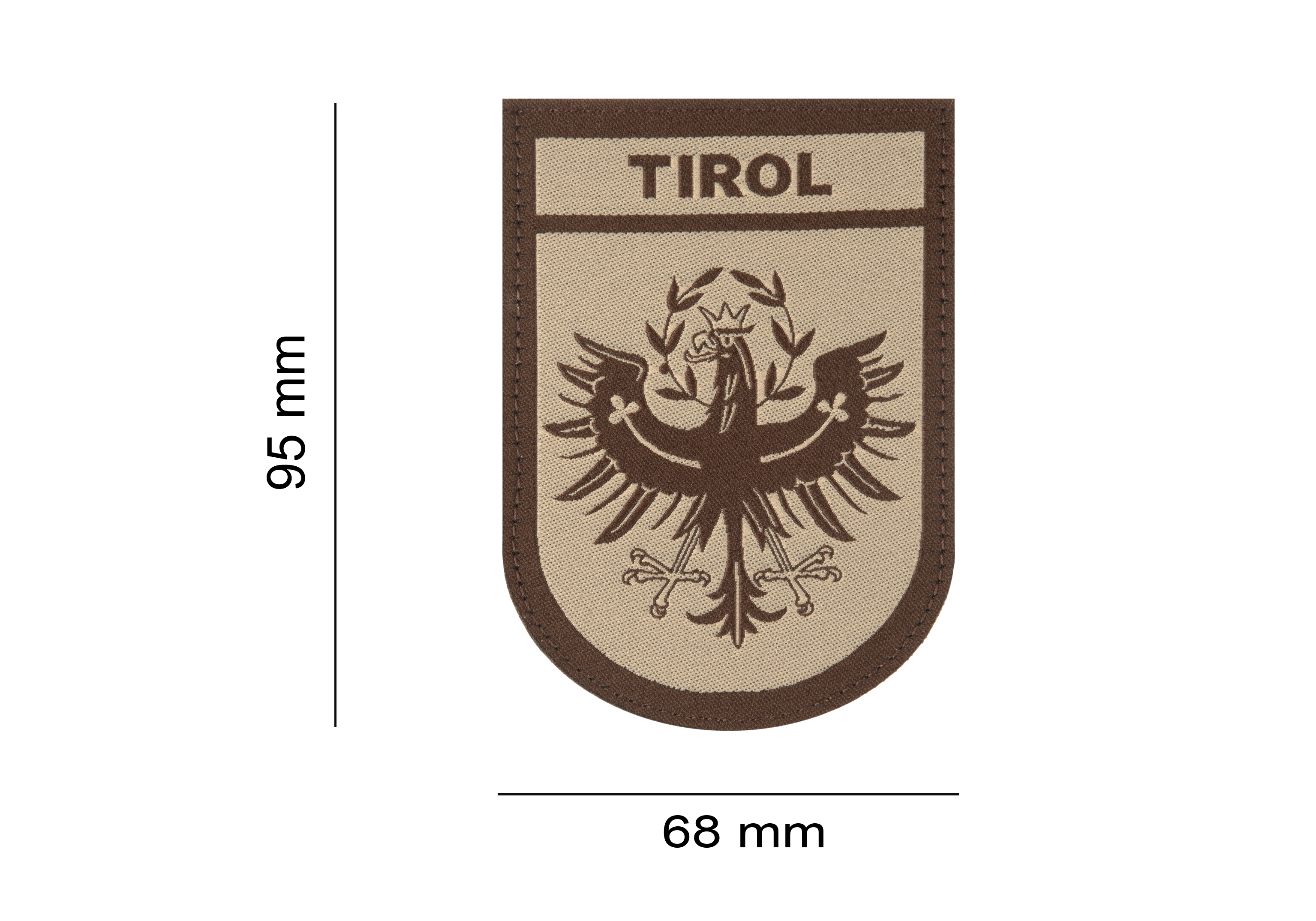 Clawgear Tirol Shield Patch Clawgear Tirol Shield Patch