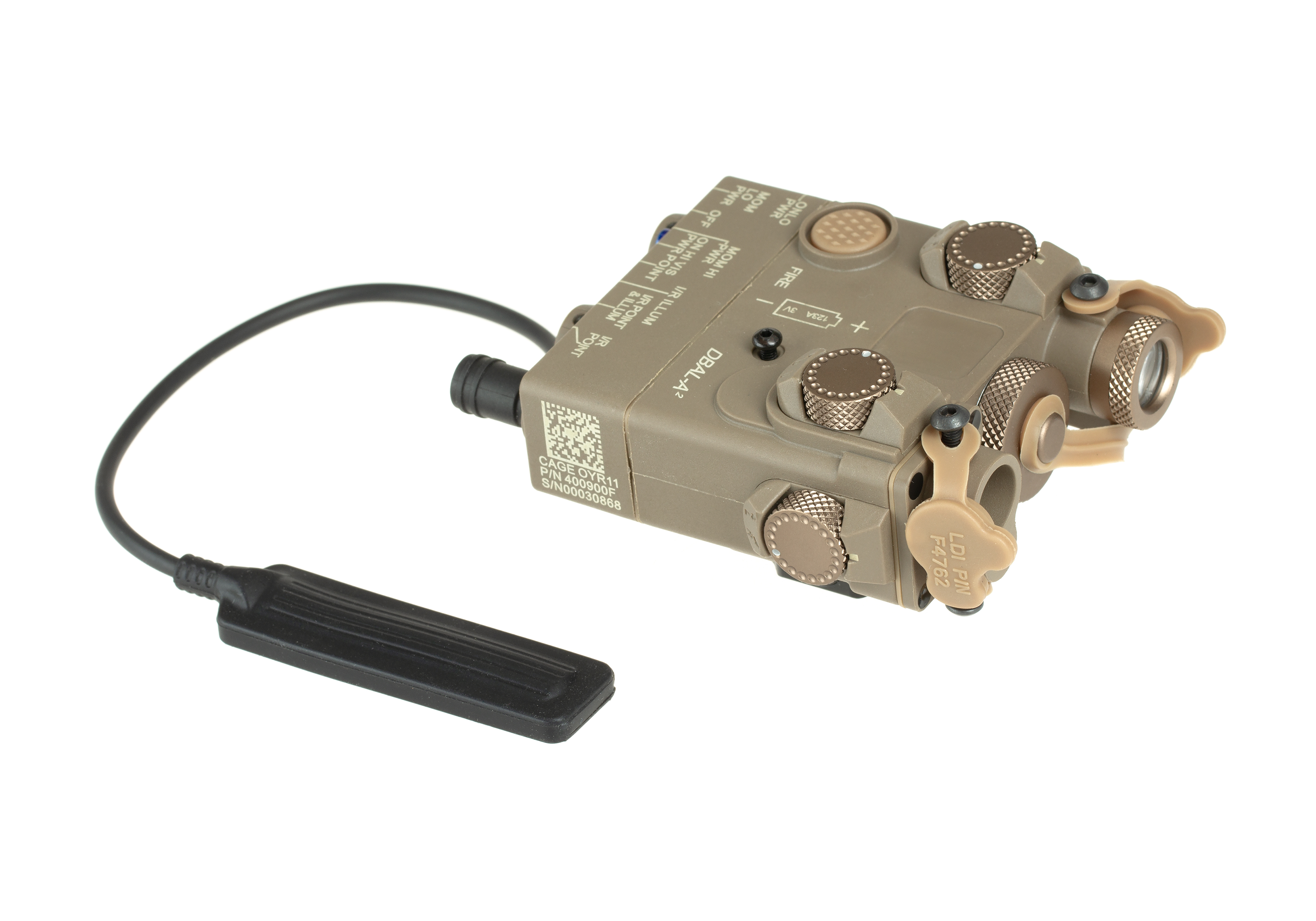 WADSN製　DBAL-A2 赤色レーザー WADSN DBAL-A2 Illuminator / Laser Module Red (2026) - Airsoftzone