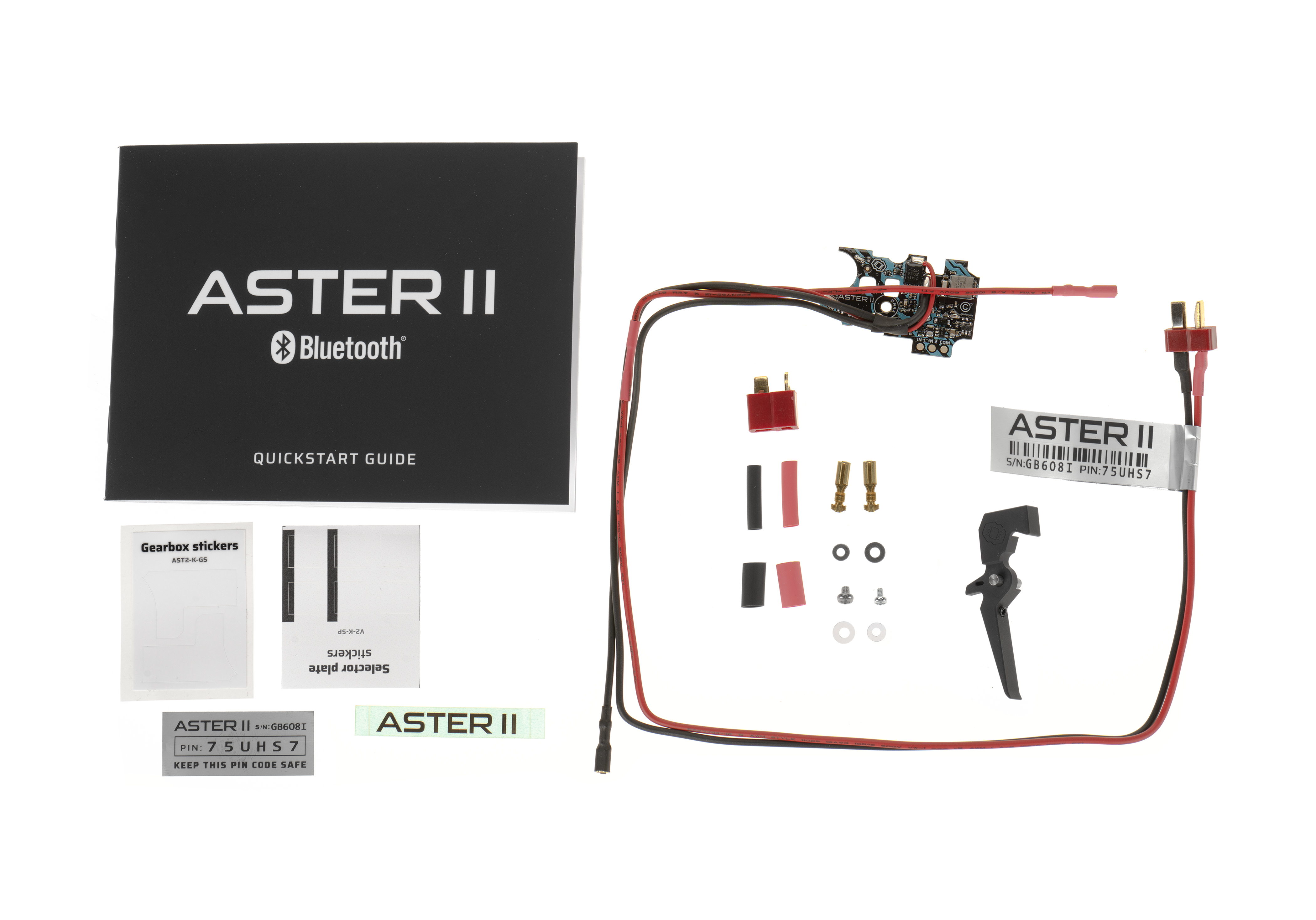 Gate ASTER II BT Expert Quantum Trigger 2 Rear Wired (2025