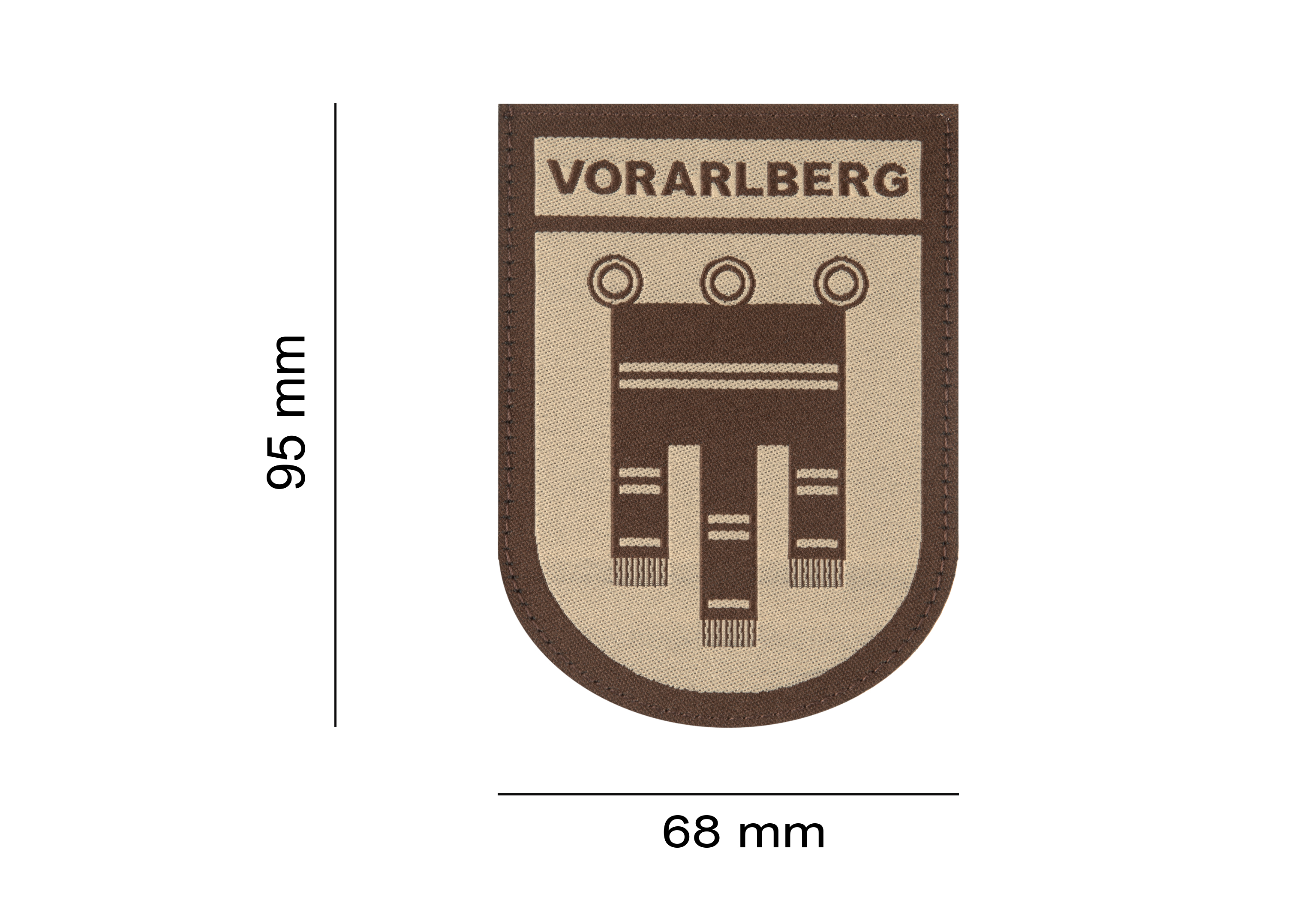Clawgear Vorarlberg Shield Patch Clawgear Vorarlberg Shield Patch