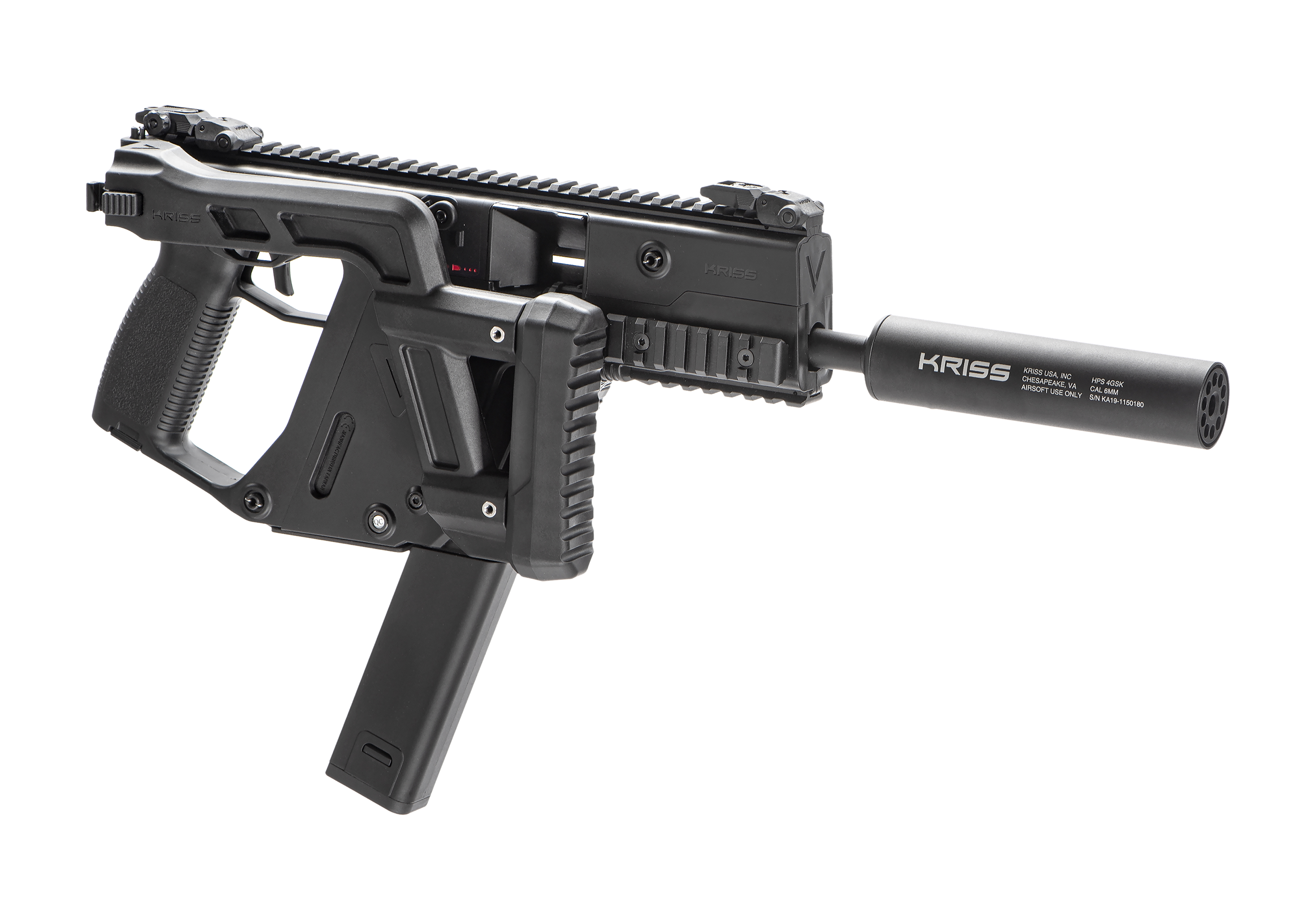 Krytac Kriss Vector with Mock Suppressor (2025) - Airsoft.ch