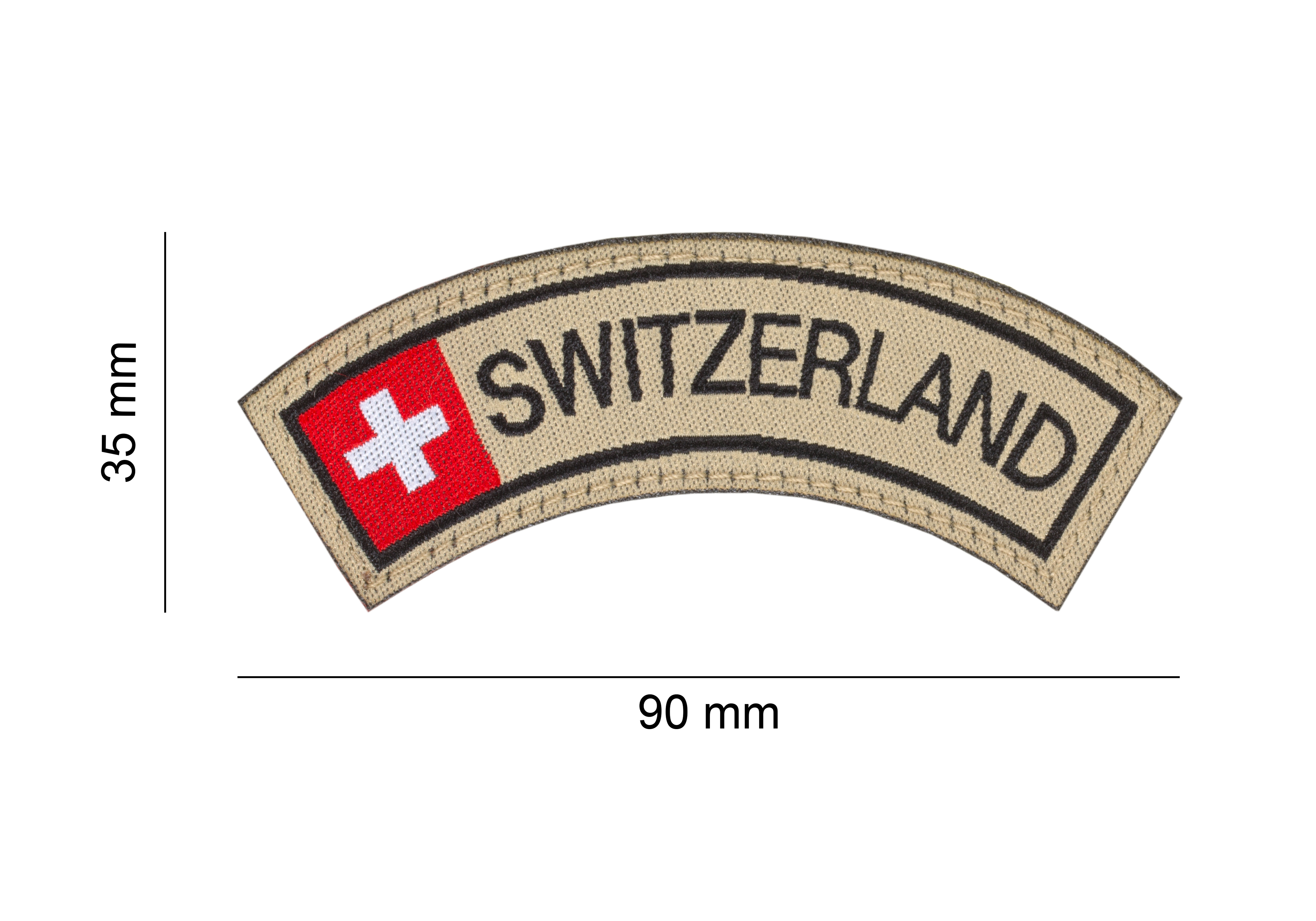 Clawgear Switzerland Small Tab Patch Clawgear Switzerland Small Tab Patch