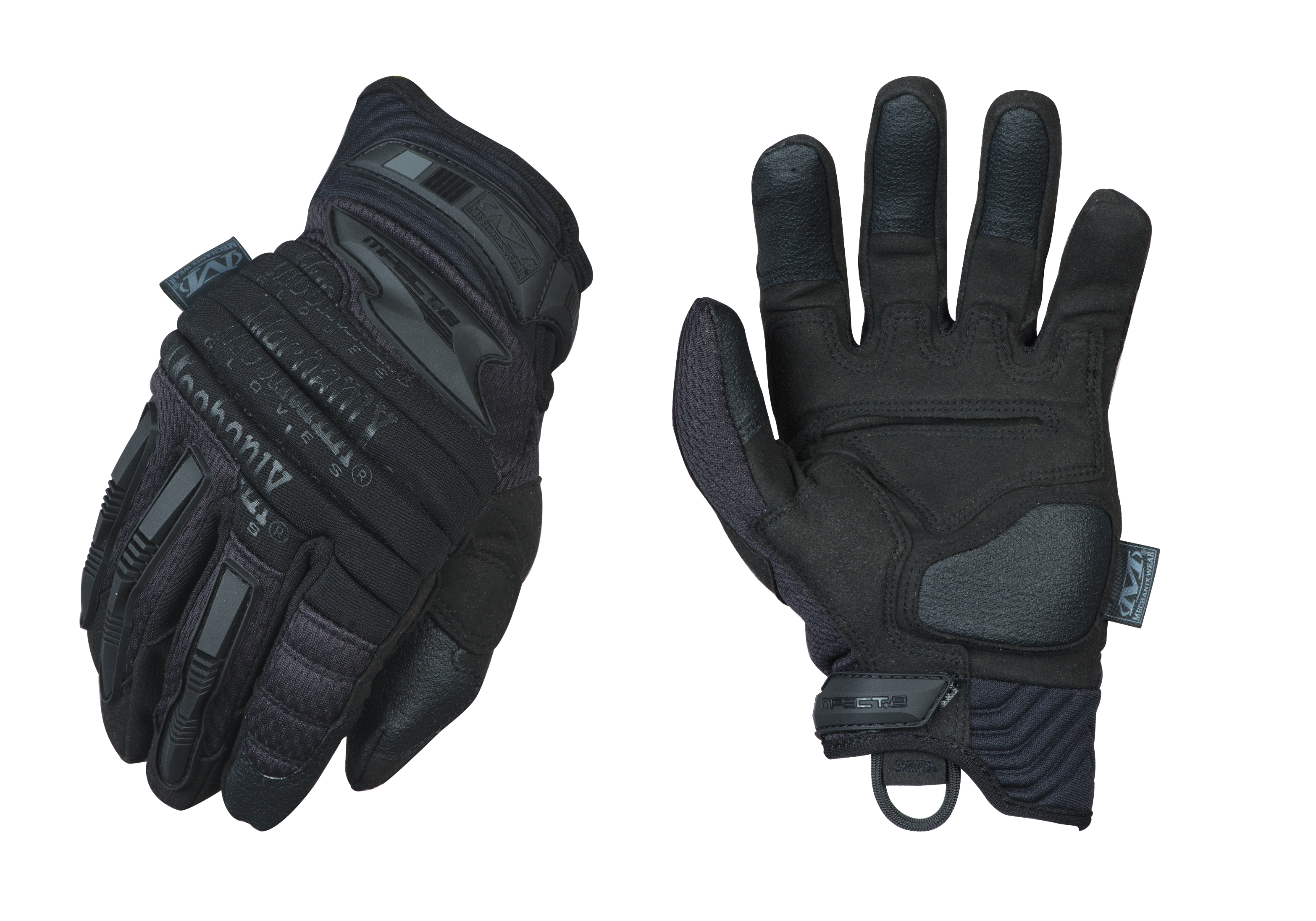 Mechanix Wear M-Pact® Open Cuff Gloves - Black/Grey - shop Gunfire