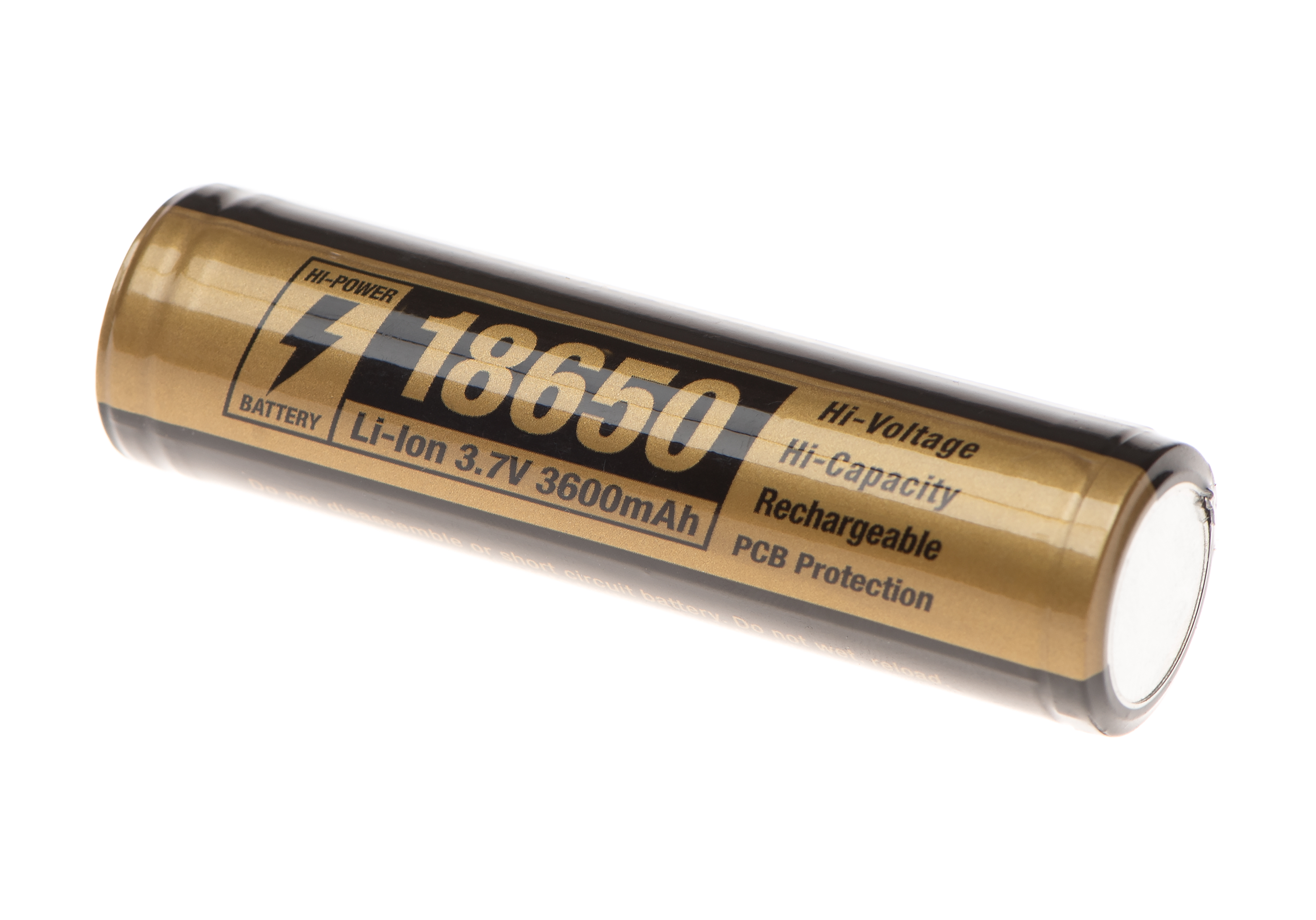 Clawgear 18650 Battery 3.7V 2600mAh Micro-USB (2024) - Armamat