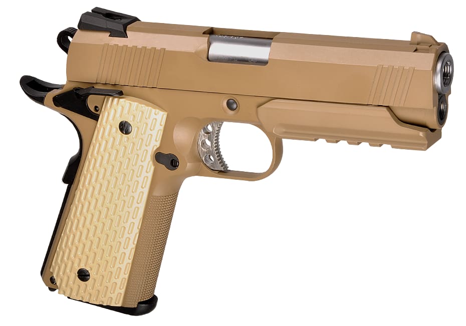  Pistola Airsoft HI-CAPA 4.3 Desert Gas GBB [Airsoft Blowback] :  Deportes y Actividades al Aire Libre