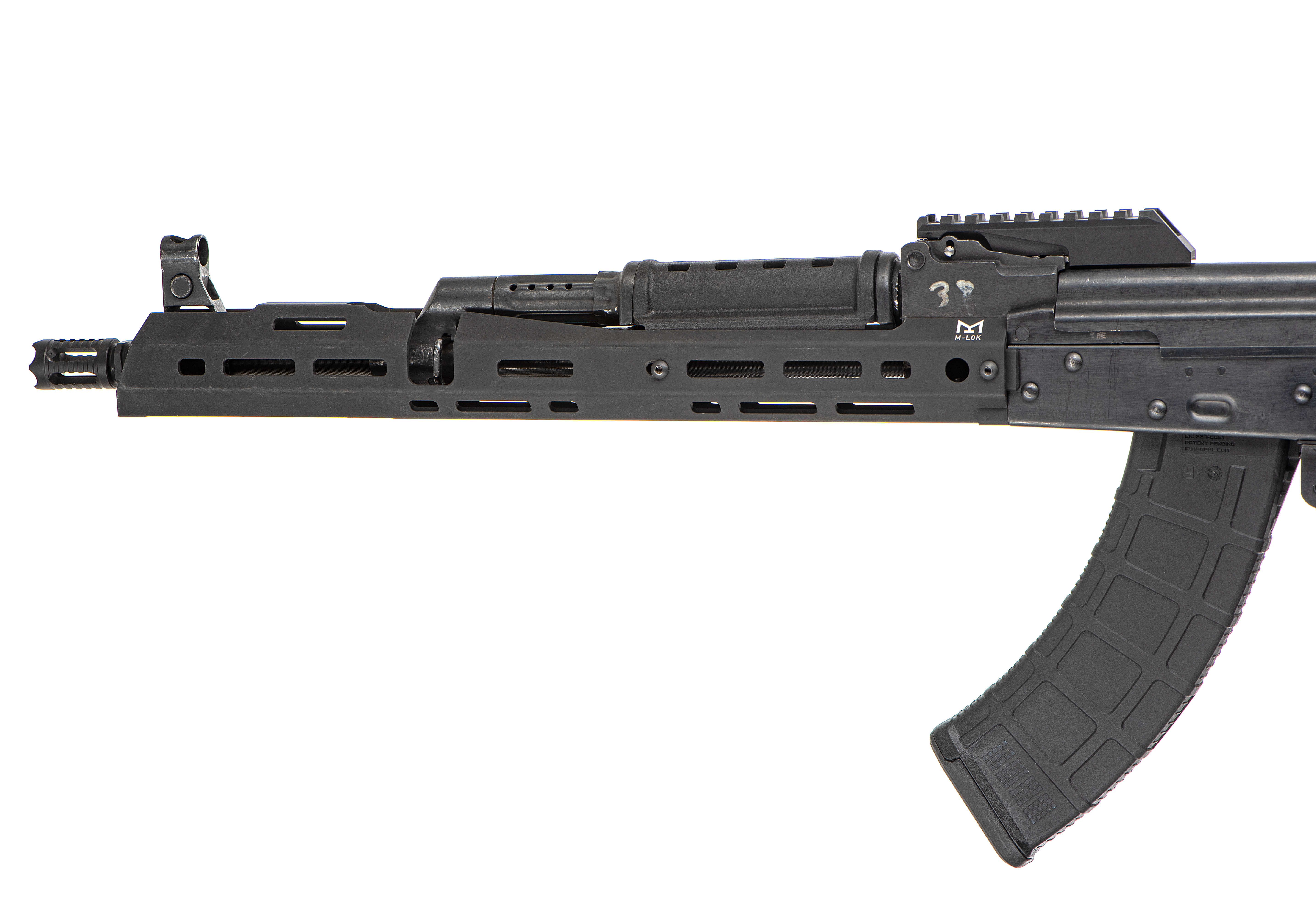 Clawgear AK47 Long Slick Handguard M-LOK Clawgear AK47 Long Slick Handguard M-LOK