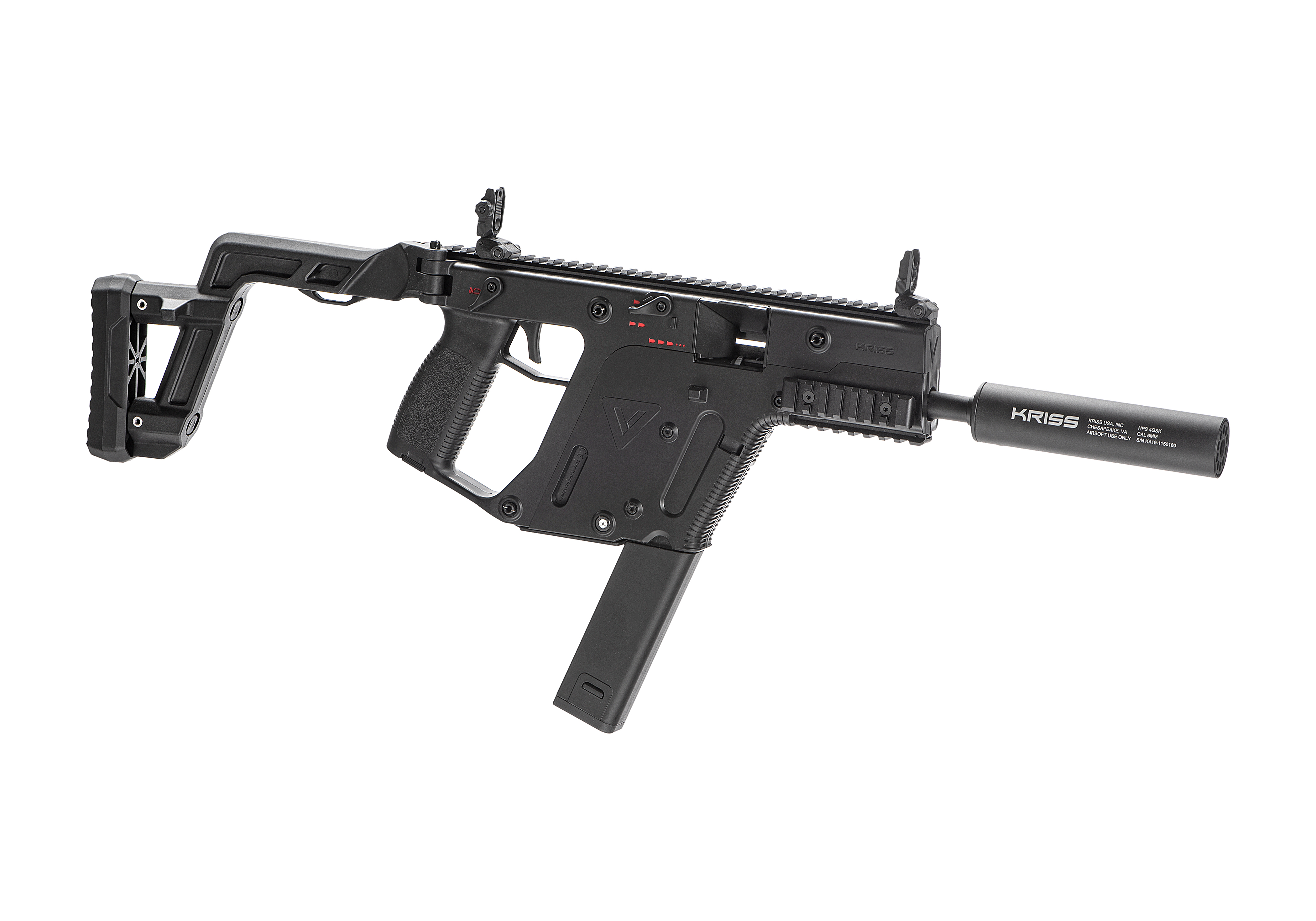 Krytac Kriss Vector with Mock Suppressor (2025) - Airsoft.ch