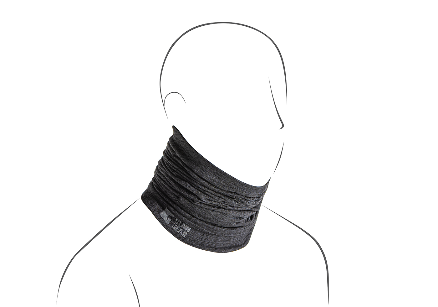 Clawgear Merino Seamless Neck Gaiter Long Clawgear Merino Seamless Neck Gaiter Long