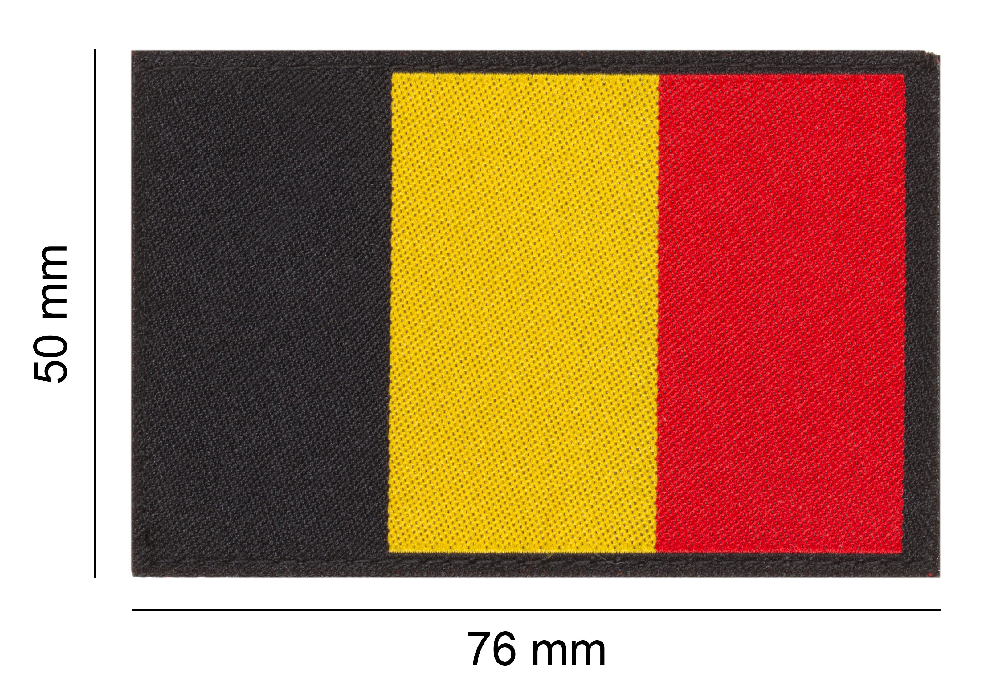 Clawgear Belgium Flag Patch Clawgear Belgium Flag Patch