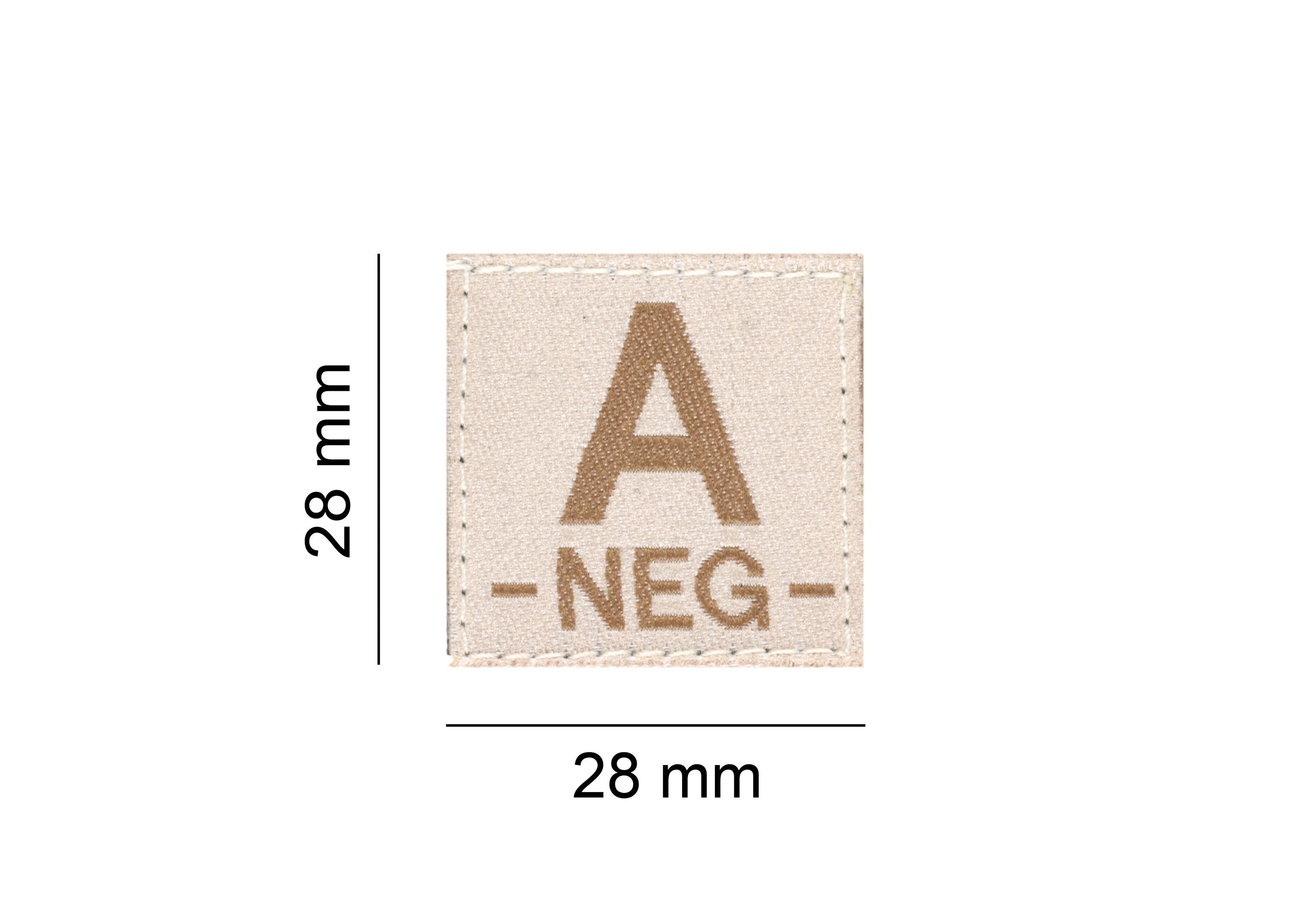 Clawgear A Neg Bloodgroup Patch Clawgear A Neg Bloodgroup Patch