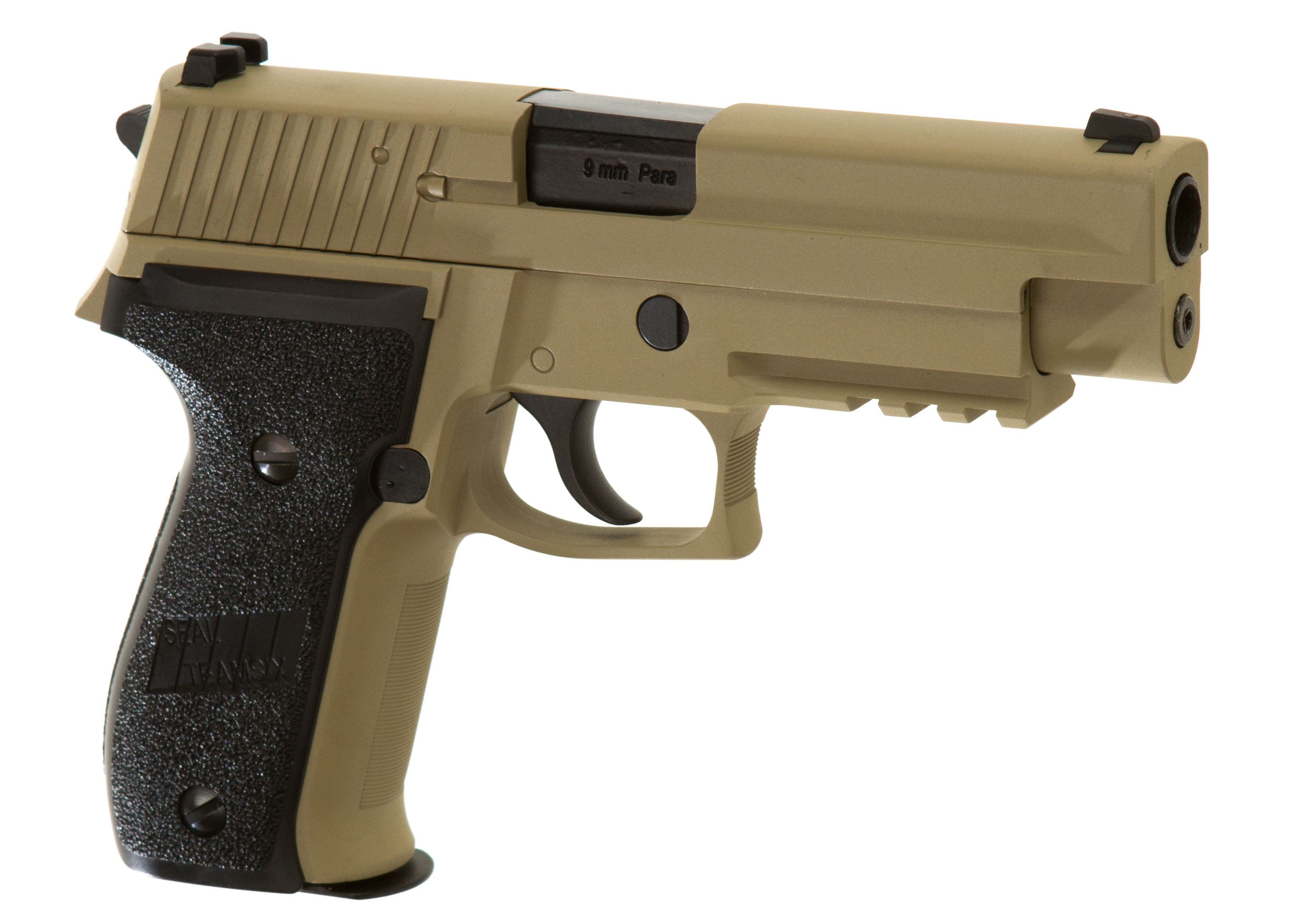 WE P226 Mk25 Navy Seals Full Metal Desert GBB (2025 WE P226 Mk25 Navy Seals Full Metal Desert GBB (2025