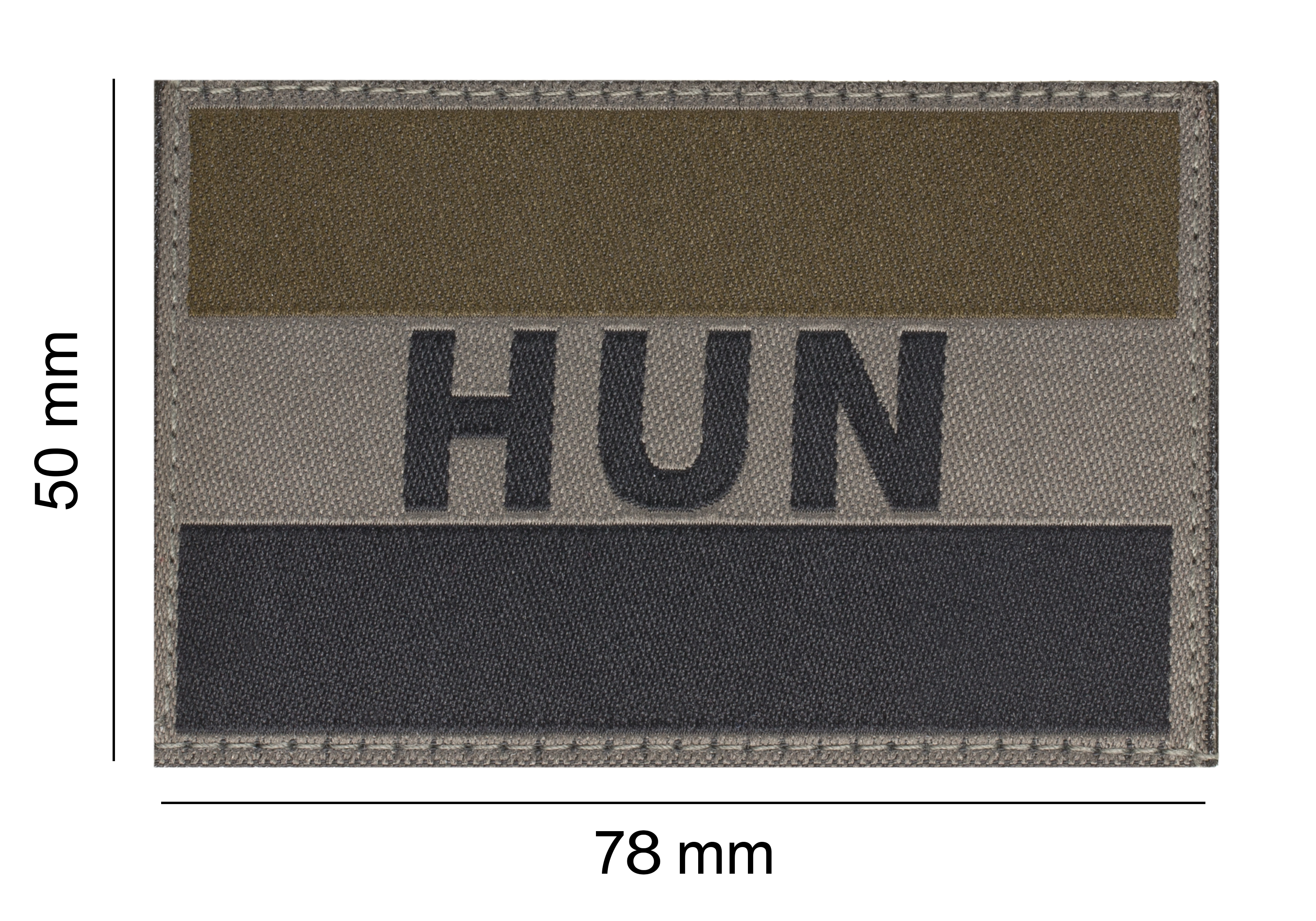 Clawgear Hungary Flag Patch Clawgear Hungary Flag Patch