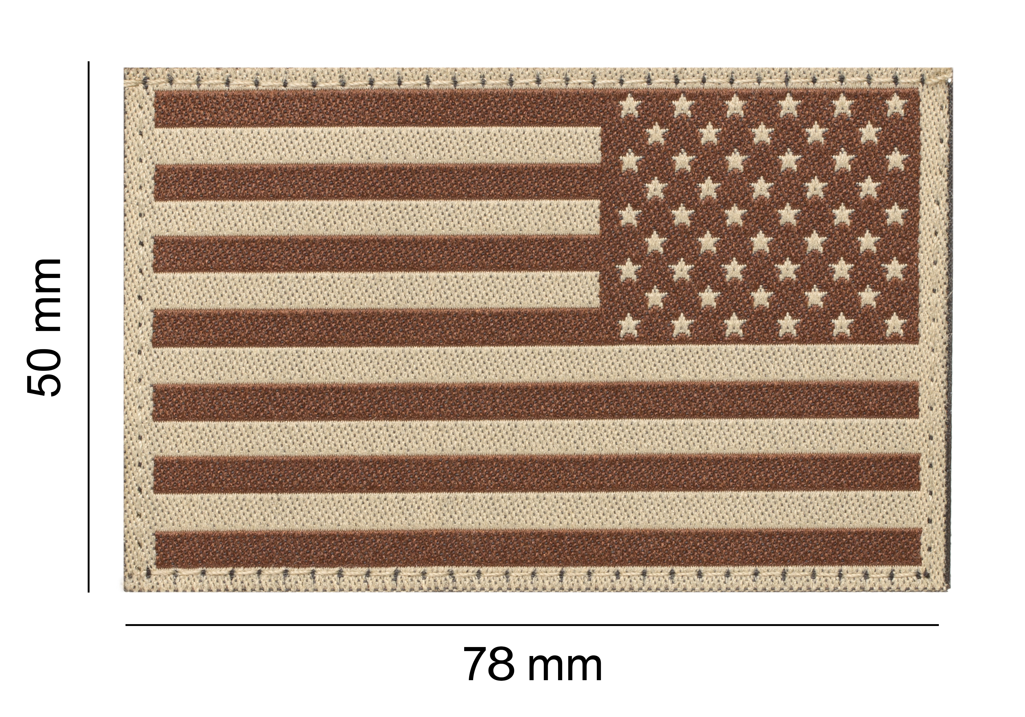 Clawgear USA Reversed Flag Patch Clawgear USA Reversed Flag Patch