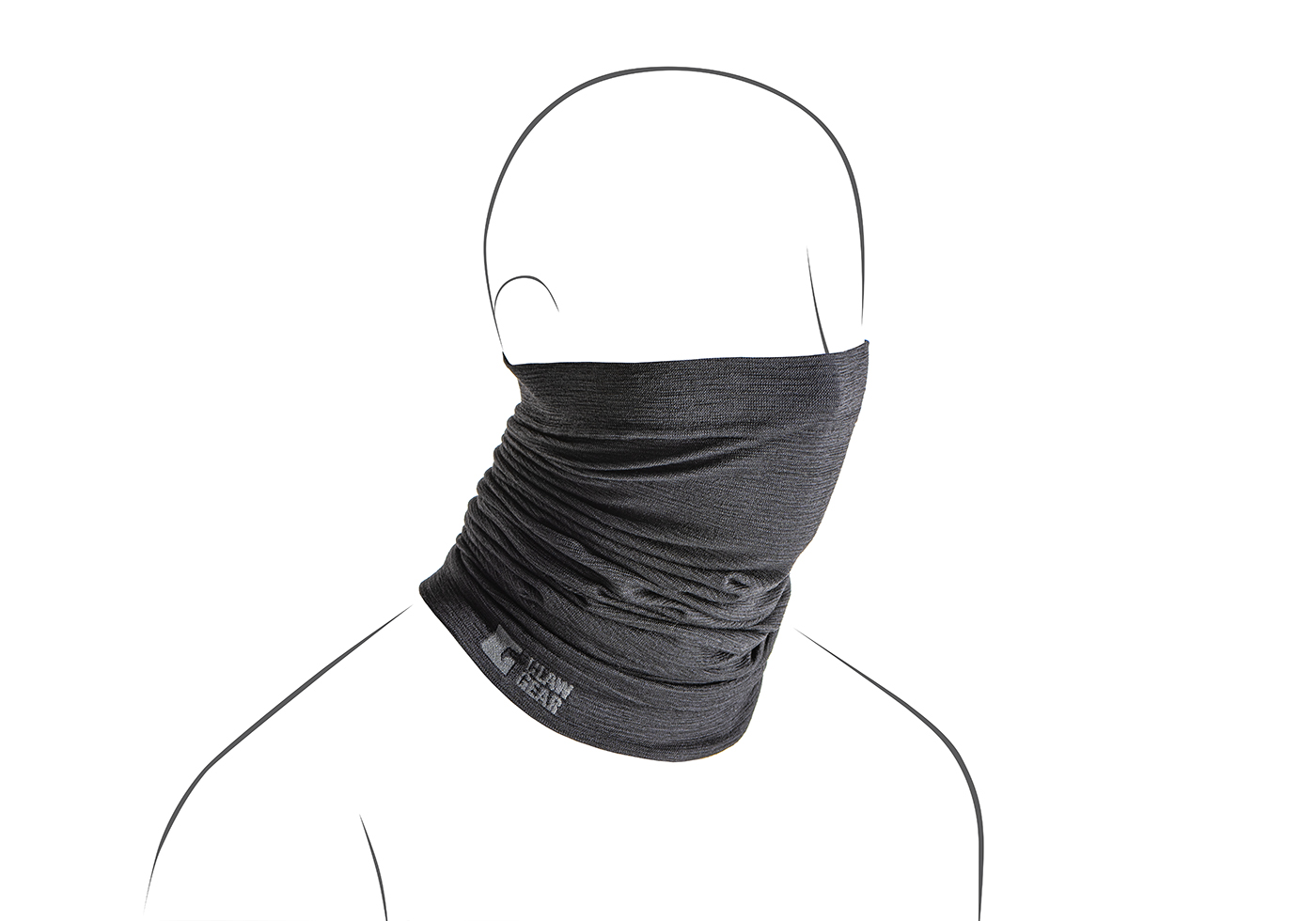 Clawgear Merino Seamless Neck Gaiter Long Clawgear Merino Seamless Neck Gaiter Long