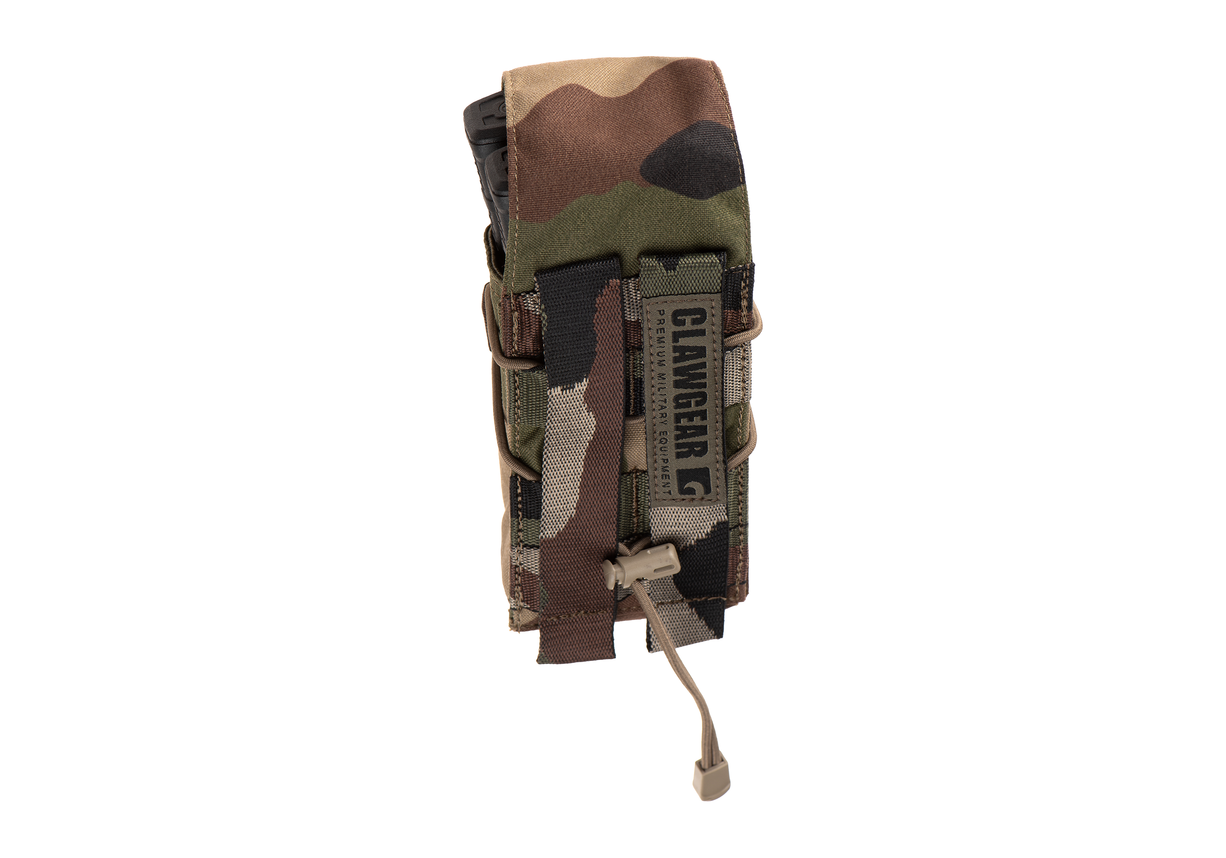 Clawgear 5.56mm Single Mag Stack Flap Pouch Core Clawgear 5.56mm Single Mag Stack Flap Pouch Core