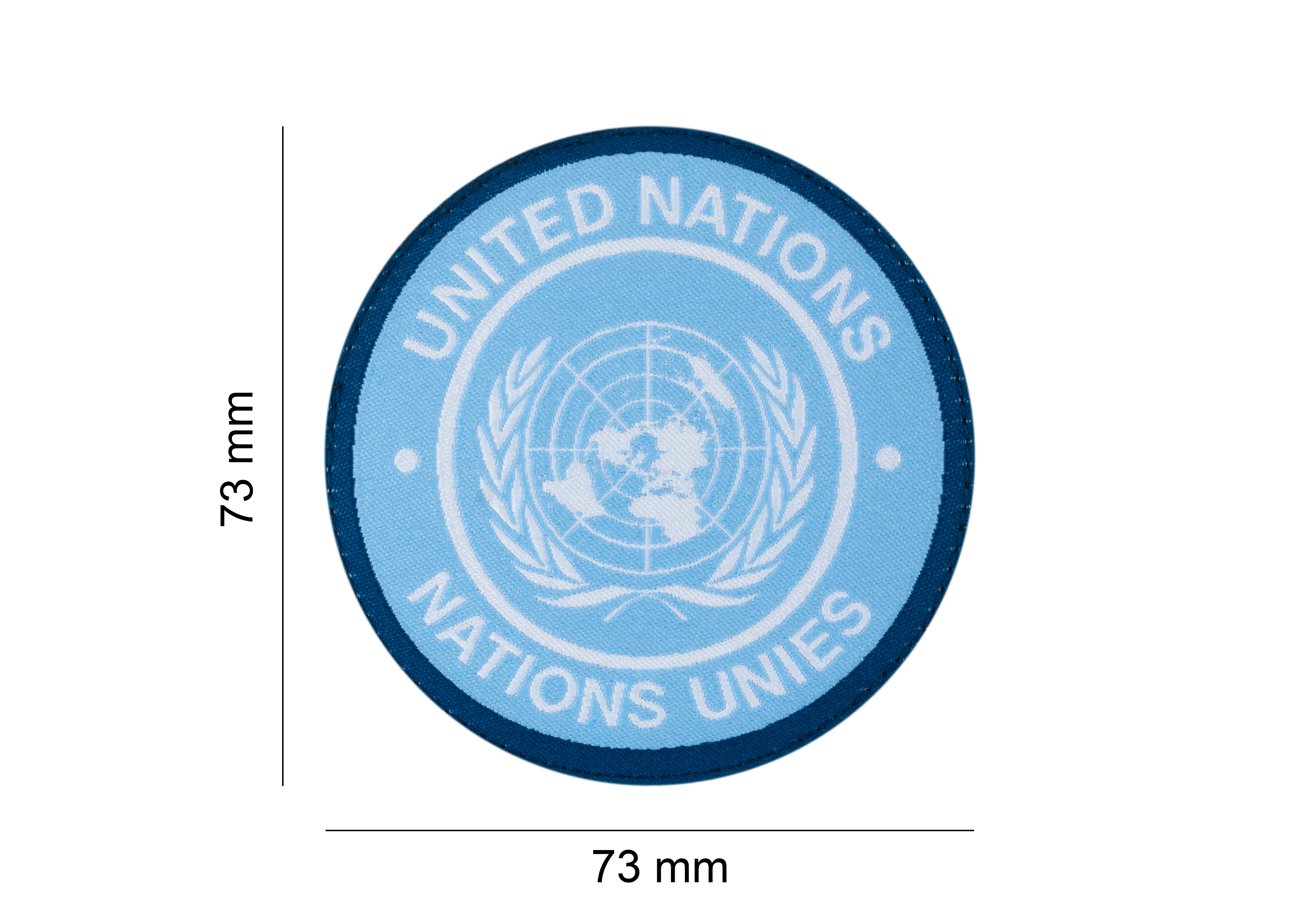 Clawgear United Nations Patch Round Clawgear United Nations Patch Round