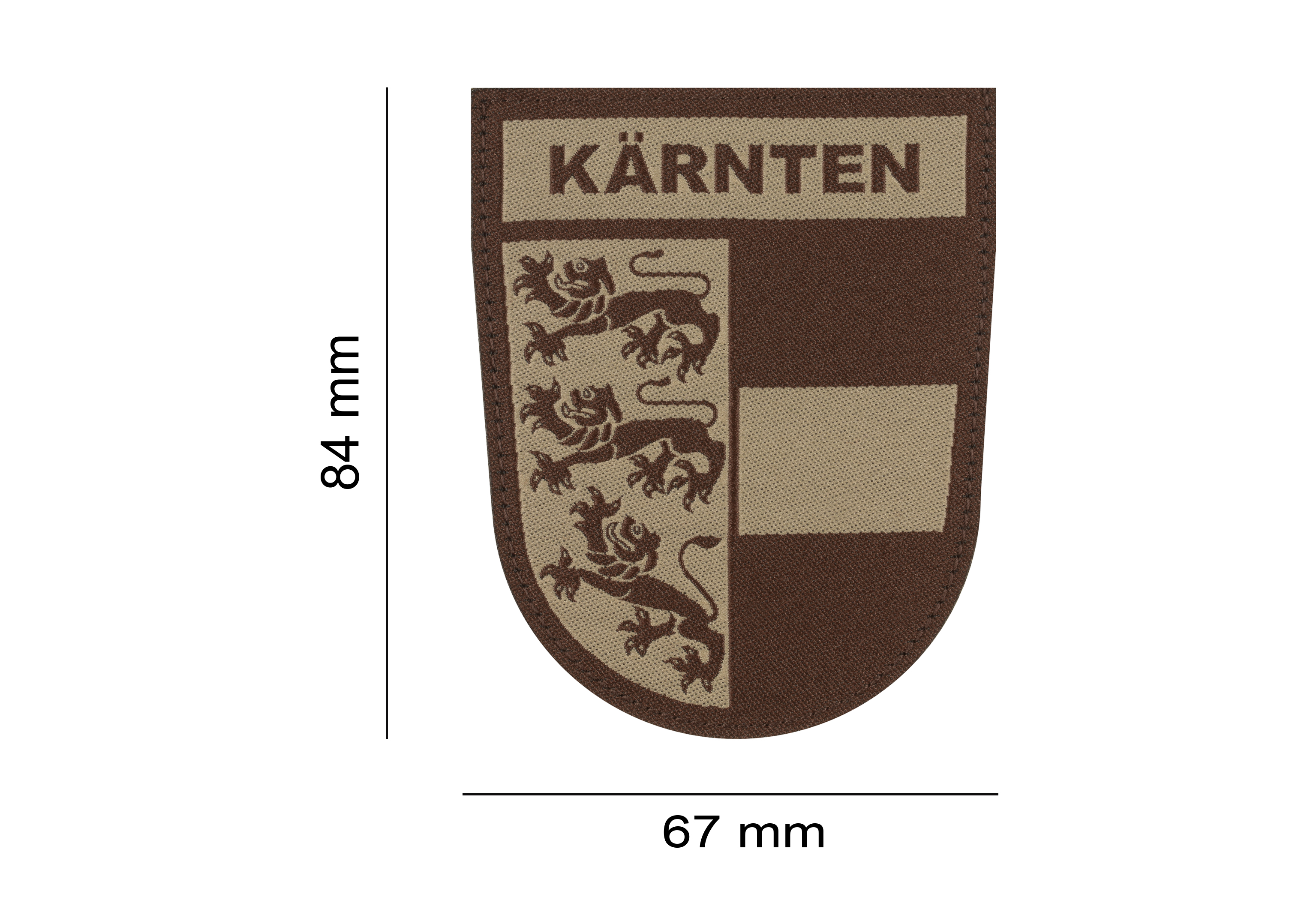 Clawgear Kärnten Shield Patch Clawgear Kärnten Shield Patch