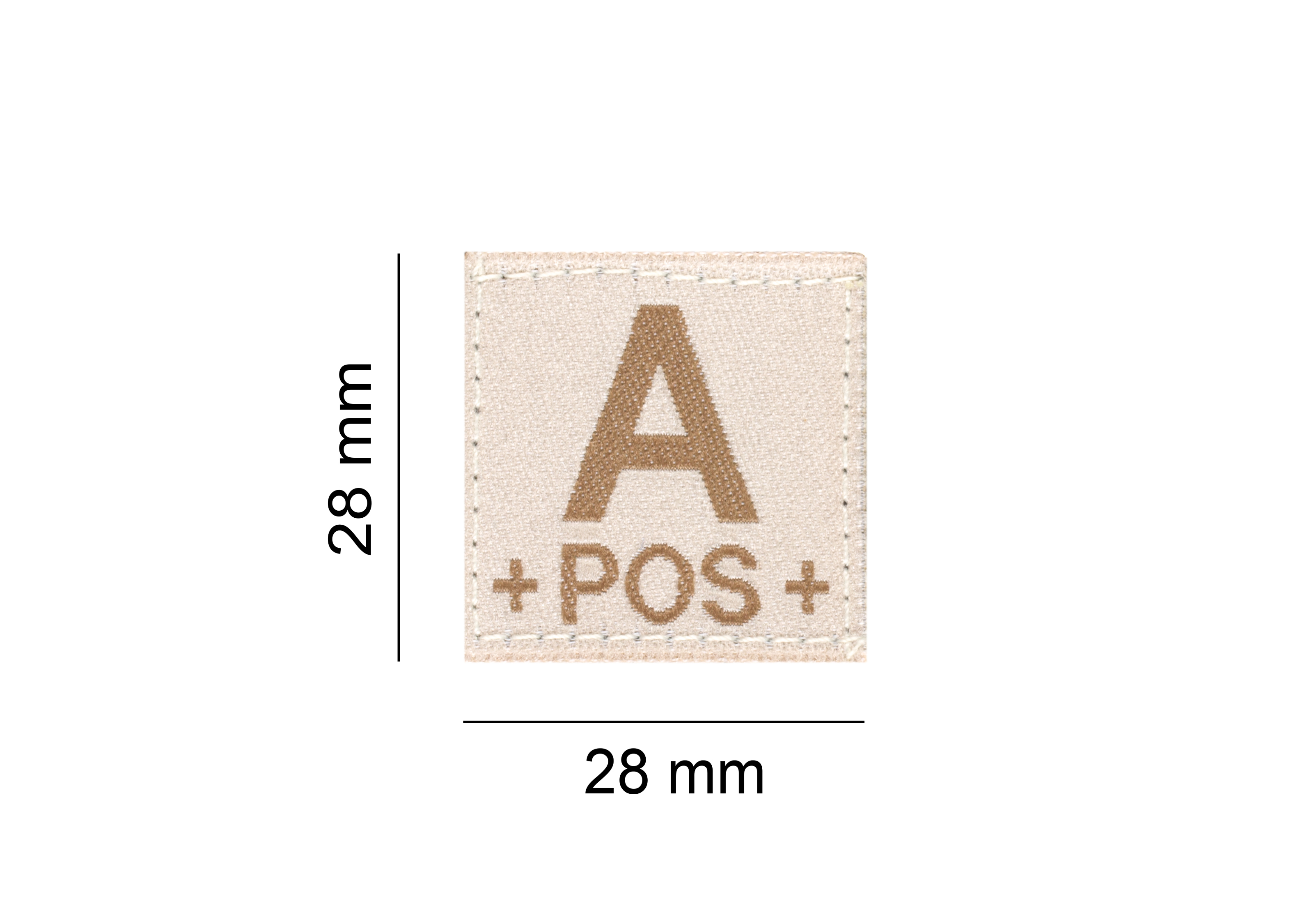 Clawgear A Pos Bloodgroup Patch Clawgear A Pos Bloodgroup Patch