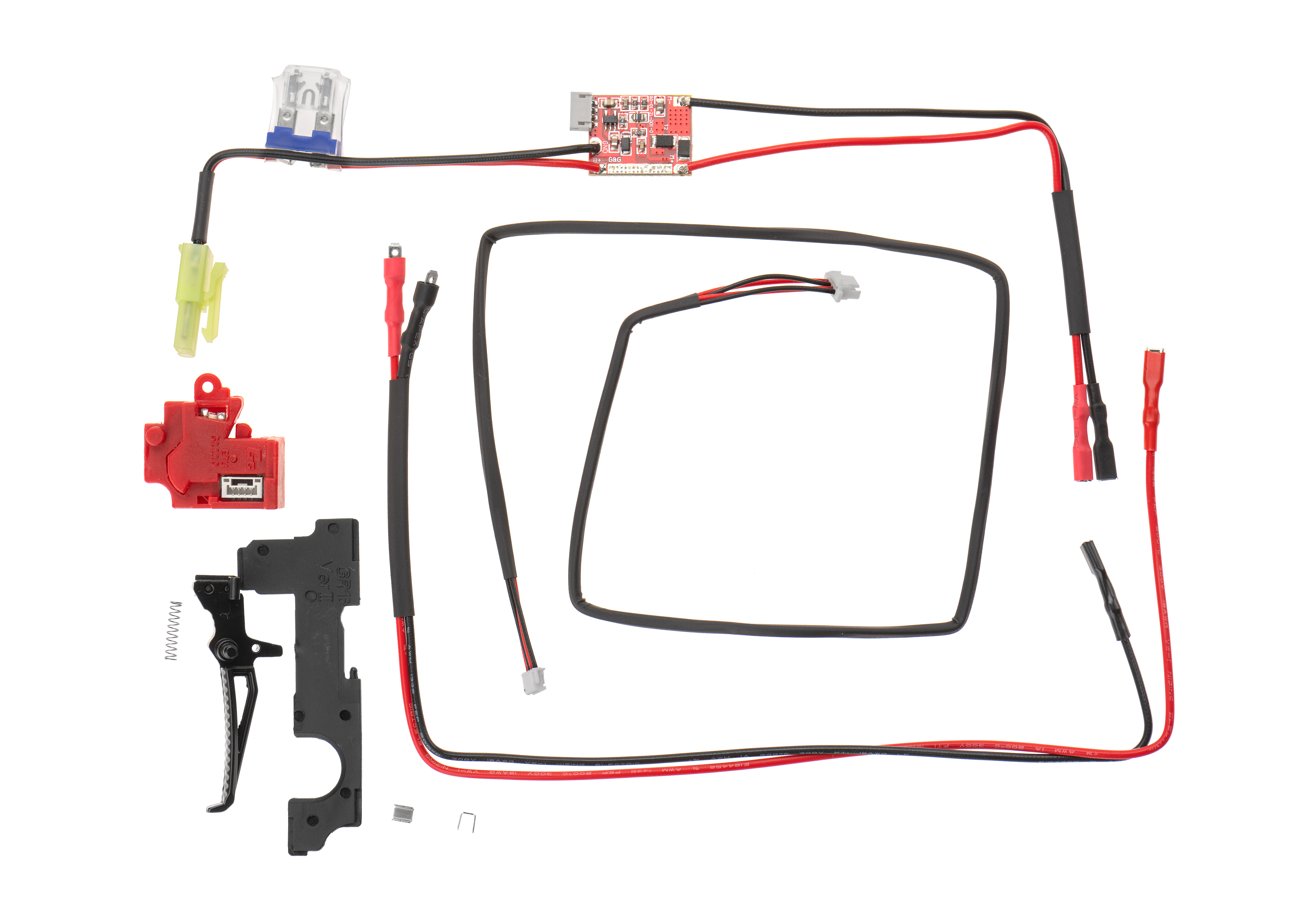 g&g ETU mosfet 電子トリガー ver2 配線 G&G ETU 2.0 and MOSFET 4.0 + バーティカルトリガー Ver.2 リア配線セット