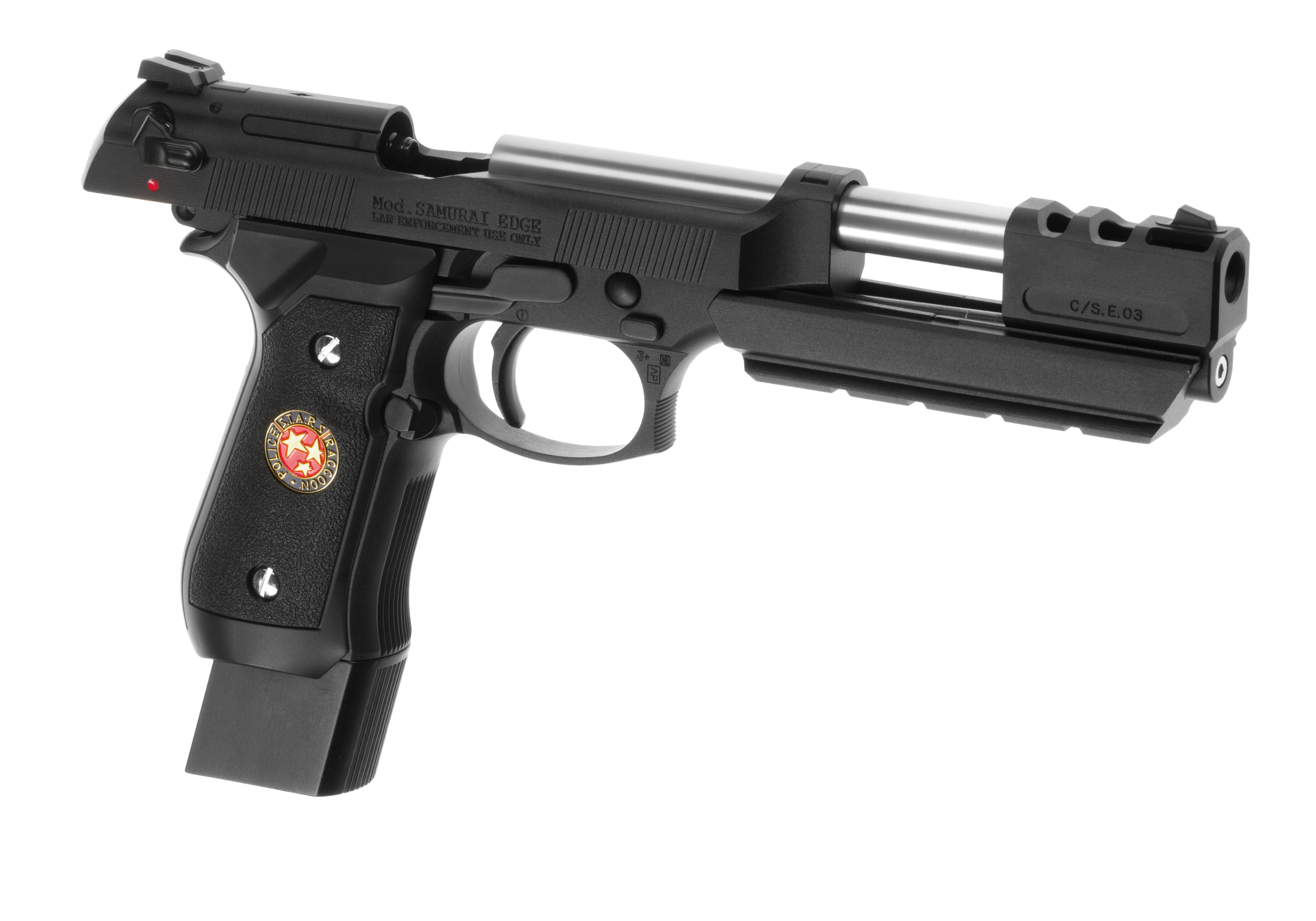 LS - Pack Réplique Pistolet Airsoft M9 VERTEC GBB Gaz + billes + gaz +  mallette - Heritage Airsoft