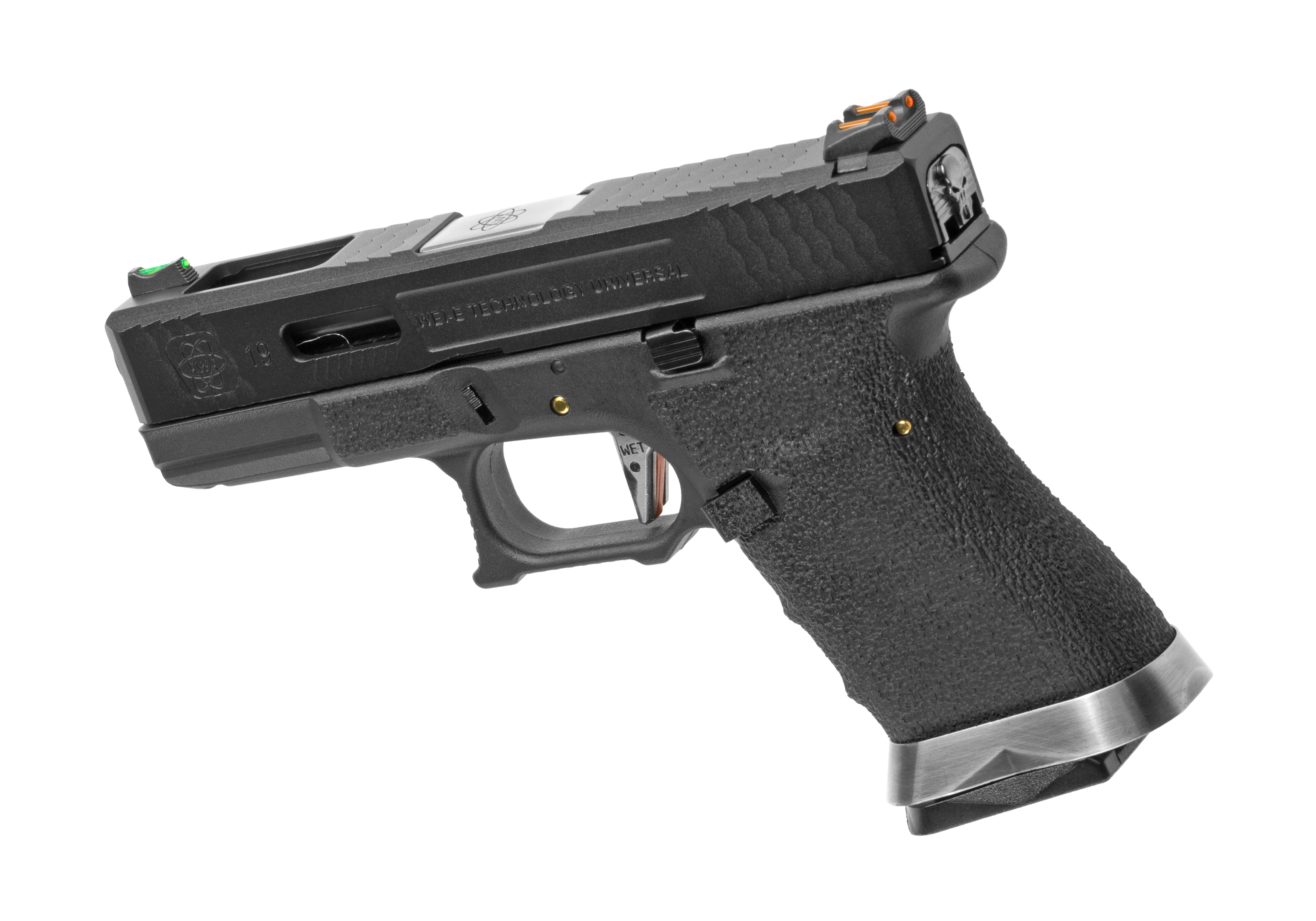 トイガン G 19  G3r WE G-Force 19 BK Silver Barrel Metal Version GBB (2025