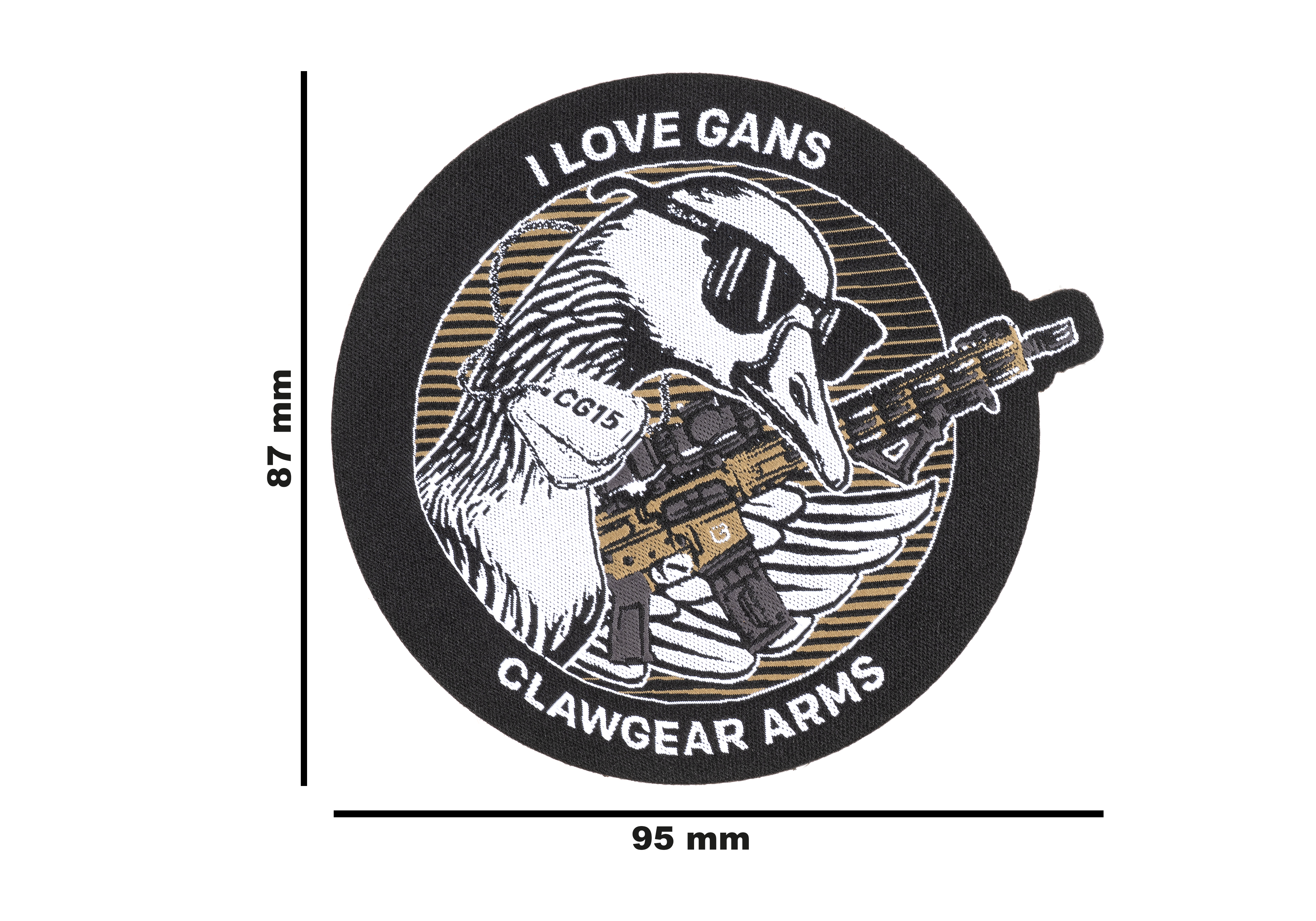 Patches I love Gans Patches I love Gans