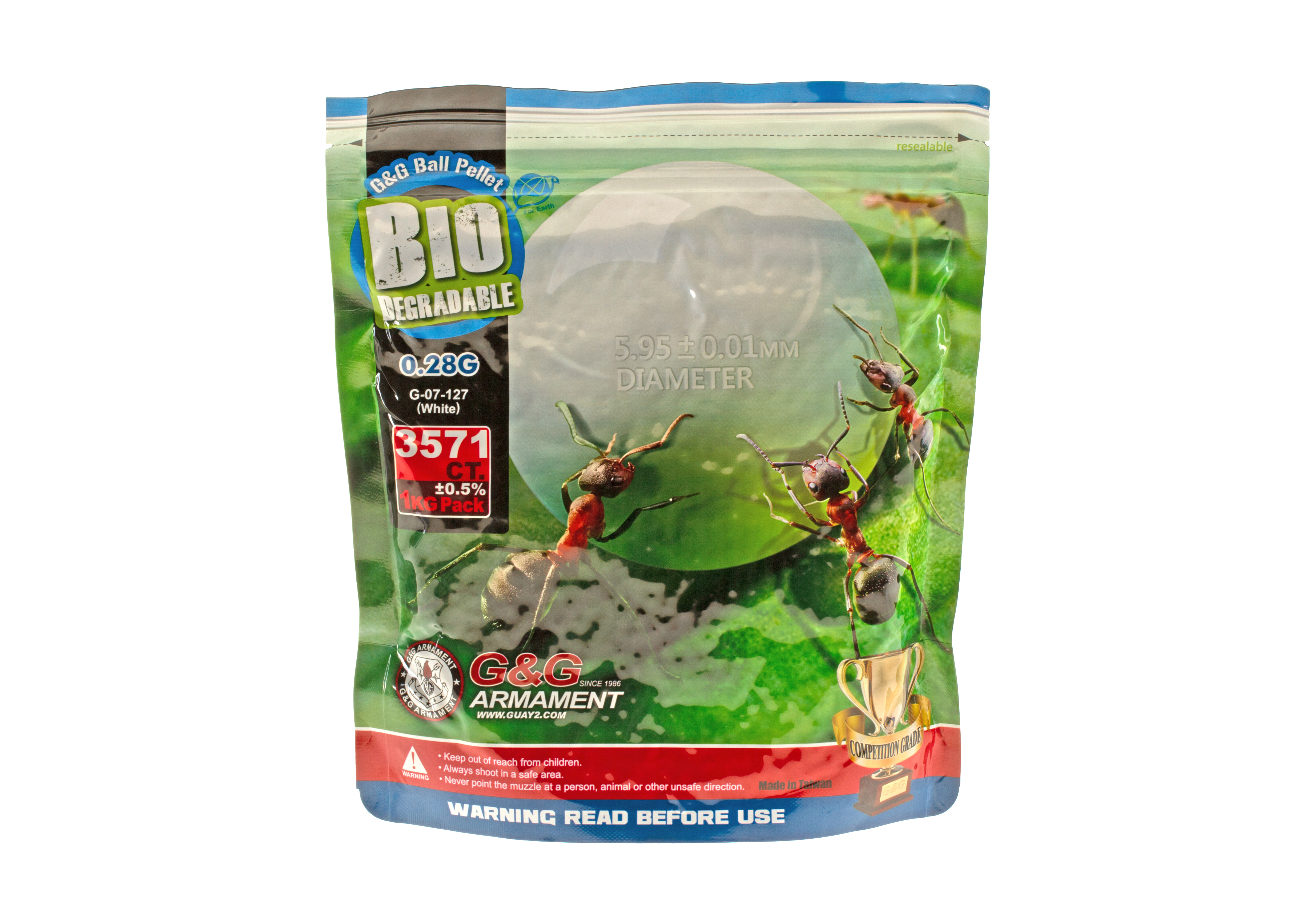 0.28g Bio Precision BBs 3570rds