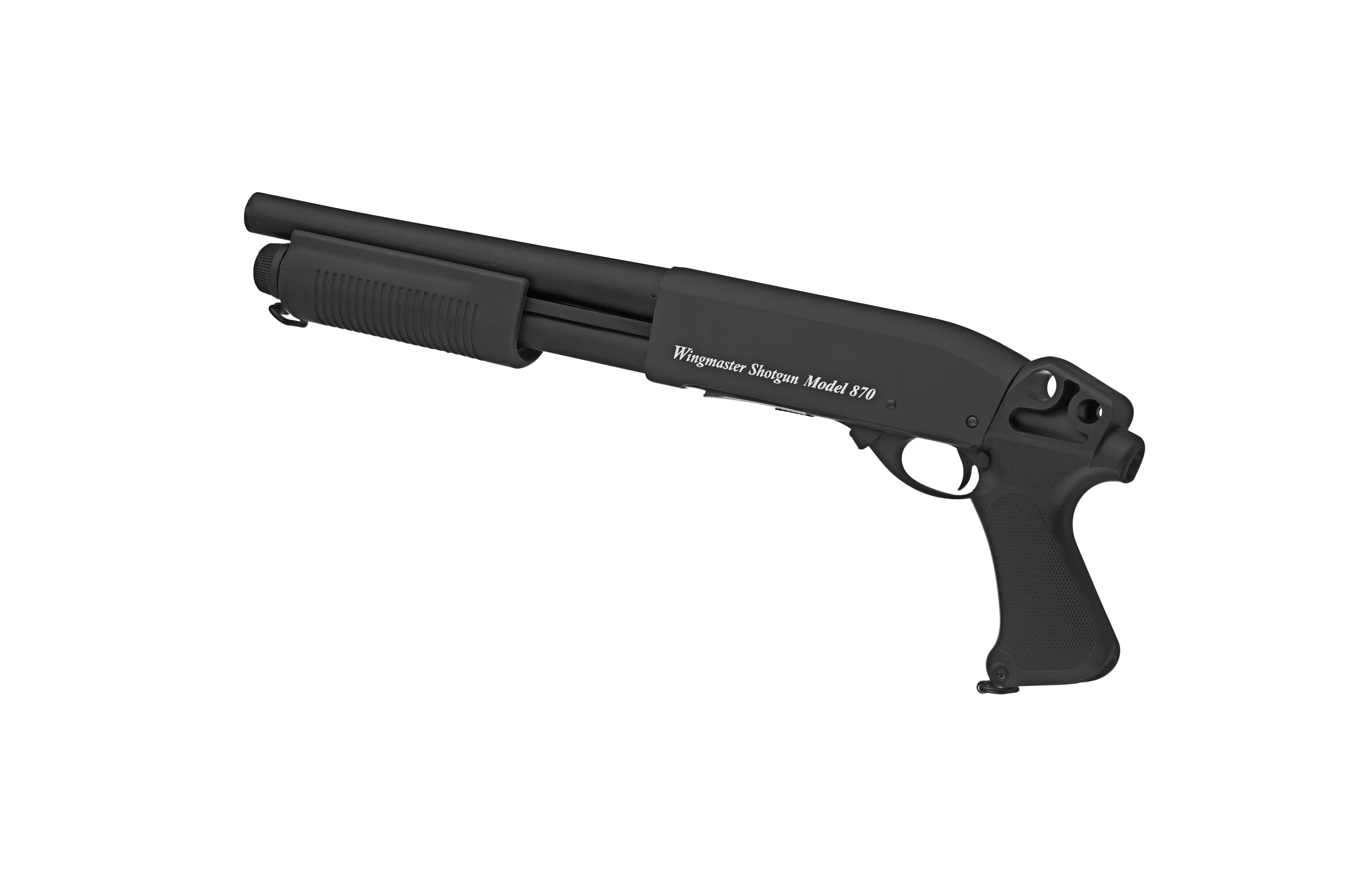 Shotgun ms870 black full metal 6mm swiss arms (280730): Shotguns for  Softair