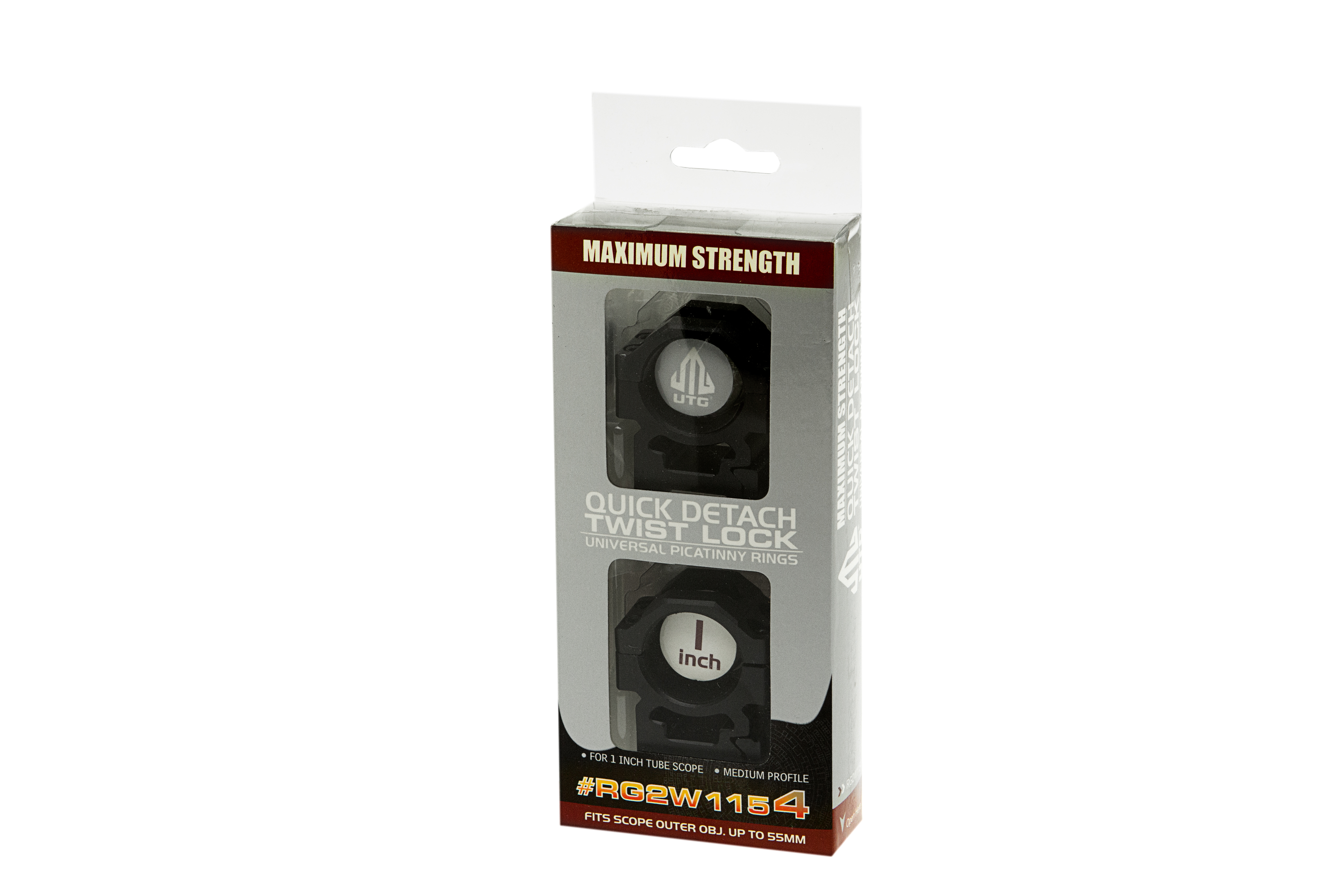 Leapers 25.4mm CNC Mount Rings Medium (2025) - Airsoftzone Leapers 25.4mm CNC Mount Rings Medium (2025) - Airsoftzone