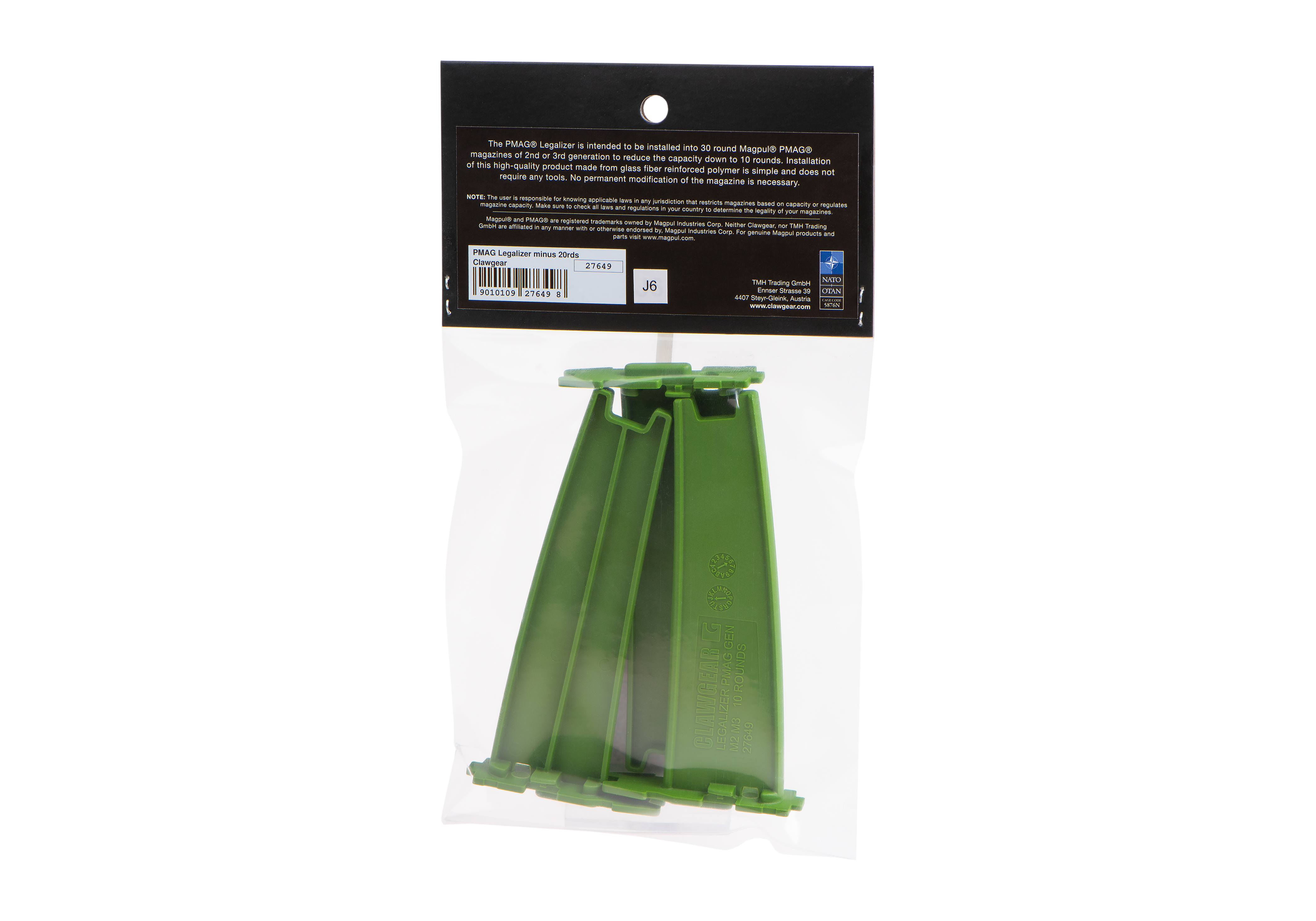 Clawgear PMAG Legalizer minus 20rds 3-Pack Clawgear PMAG Legalizer minus 20rds 3-Pack