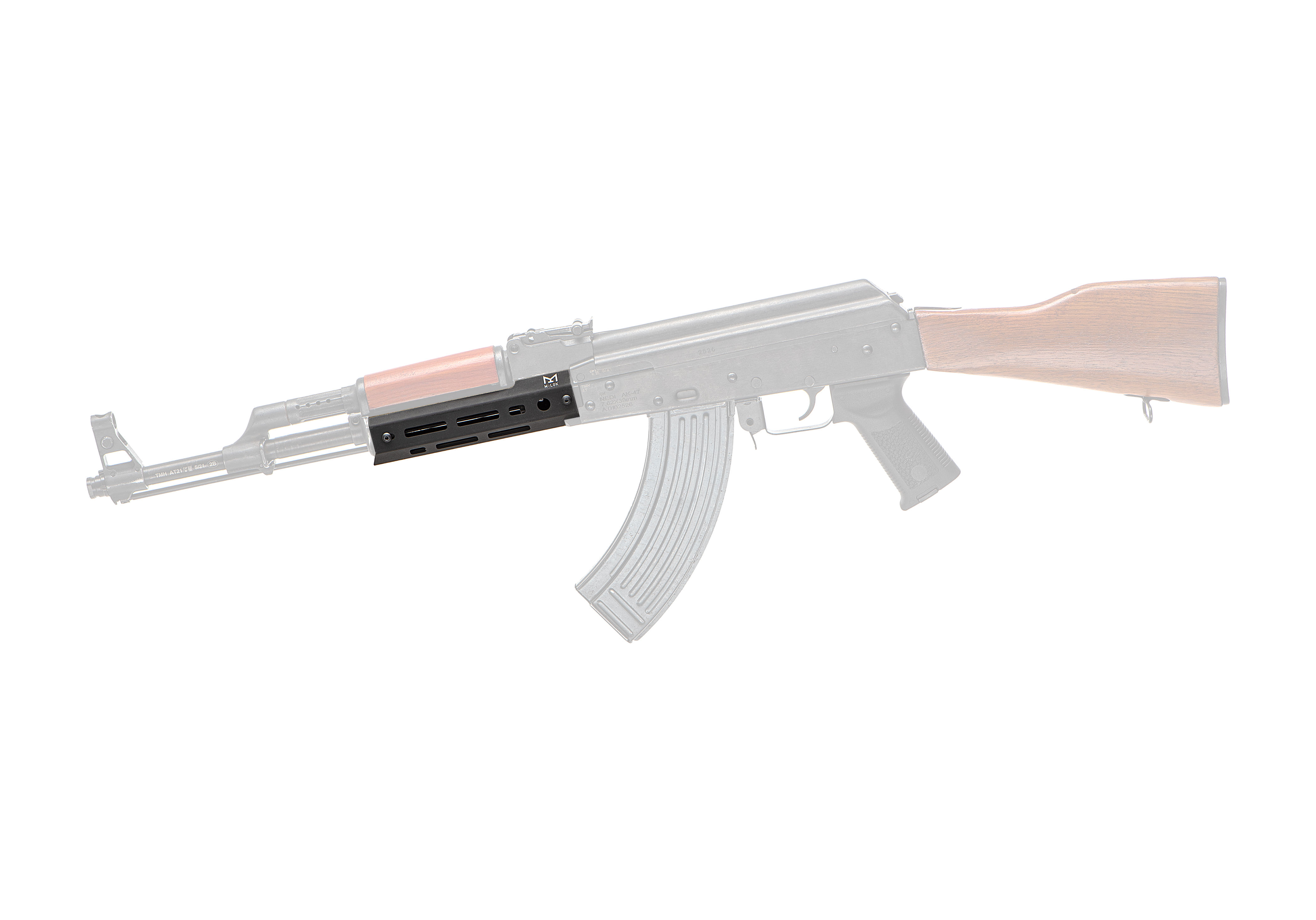 Clawgear AK47 Short Slick Handguard M-LOK Clawgear AK47 Short Slick Handguard M-LOK