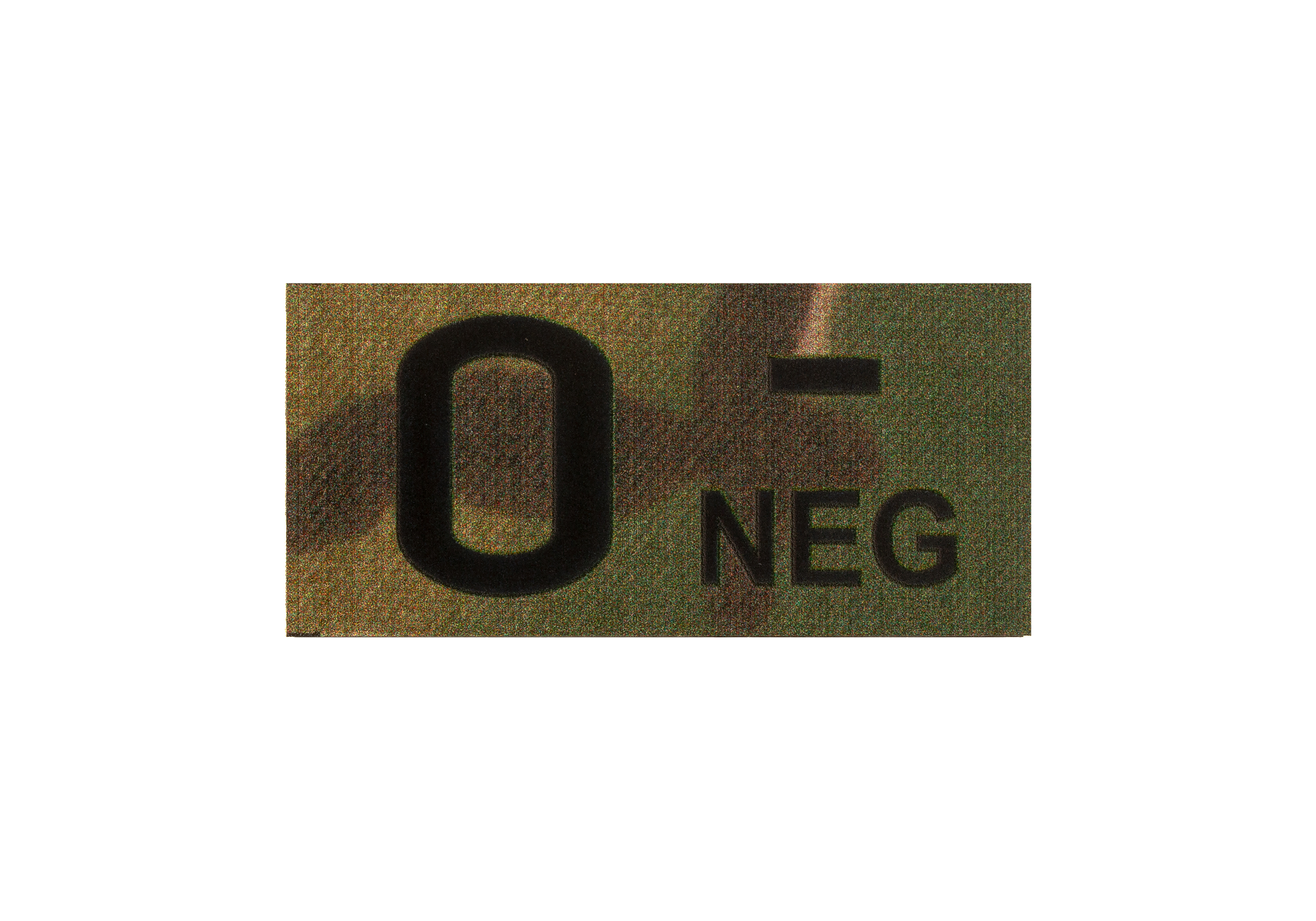 IR Blood Type Patch -O- Negative