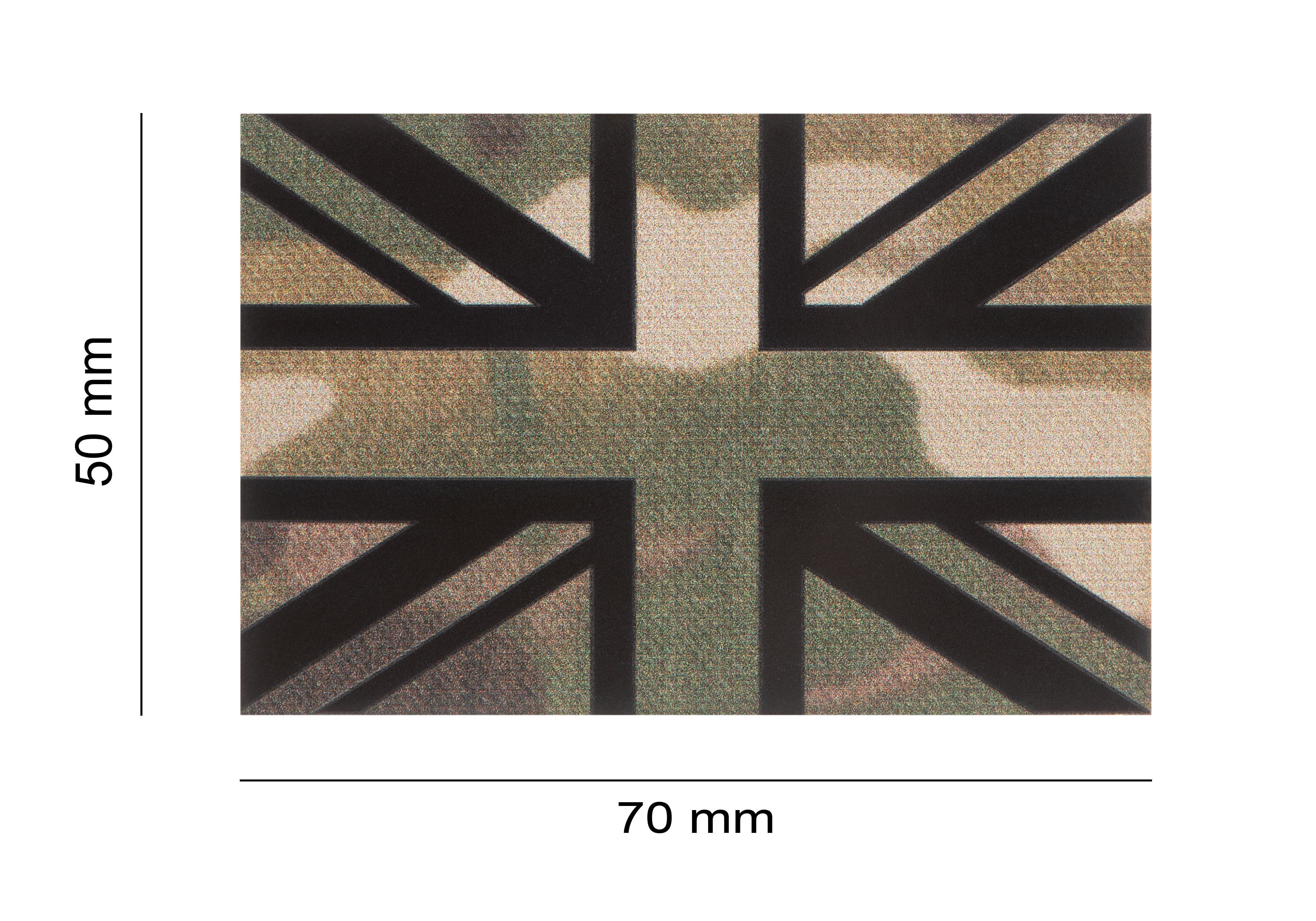 Clawgear Union Jack IR Patch Clawgear Union Jack IR Patch