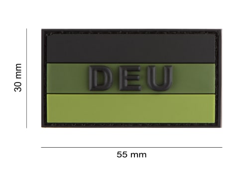 JTG Small German Flag Rubber Patch