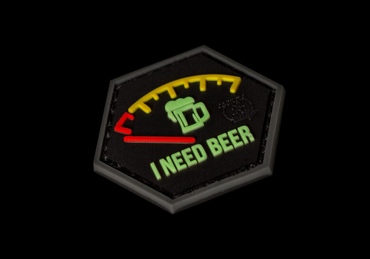 JTG I need Beer Rubber Patch