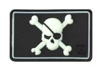 JTG Pirate Skull Rubber Patch