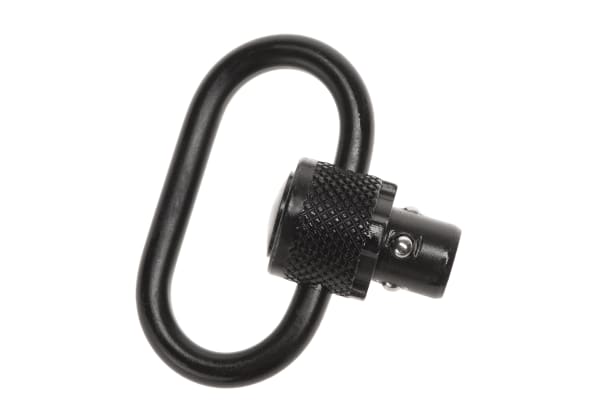 Leapers Heavy Duty Steel Push Button QD Sling Swivel 1.4 Inch