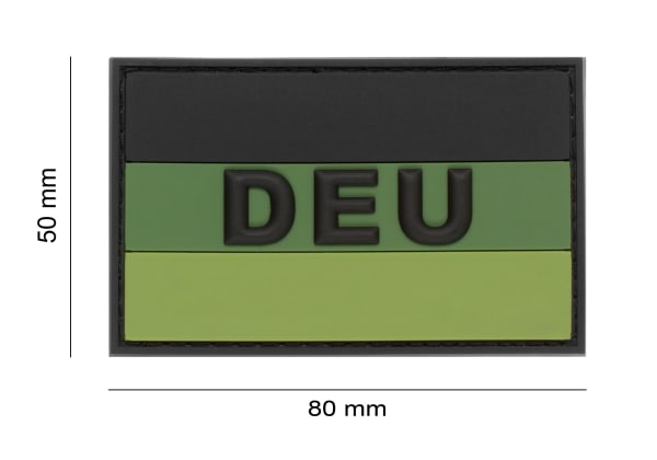 JTG German Flag Rubber Patch