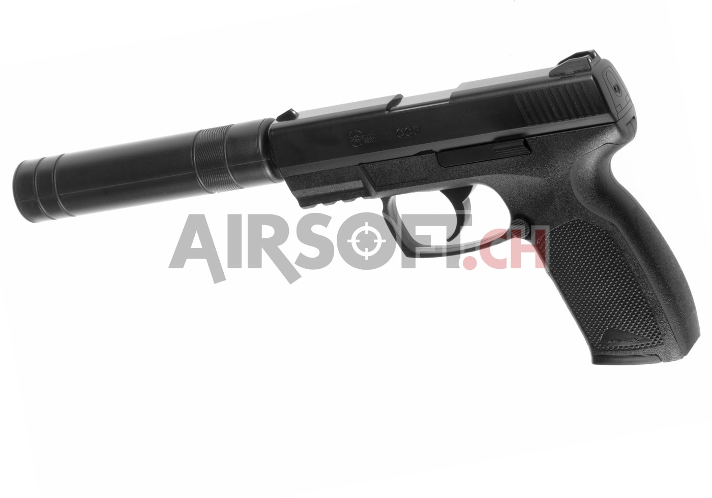 Réplique pistolet combat zone cop silencer CO2 _ Répliques armes de poing  airsoft