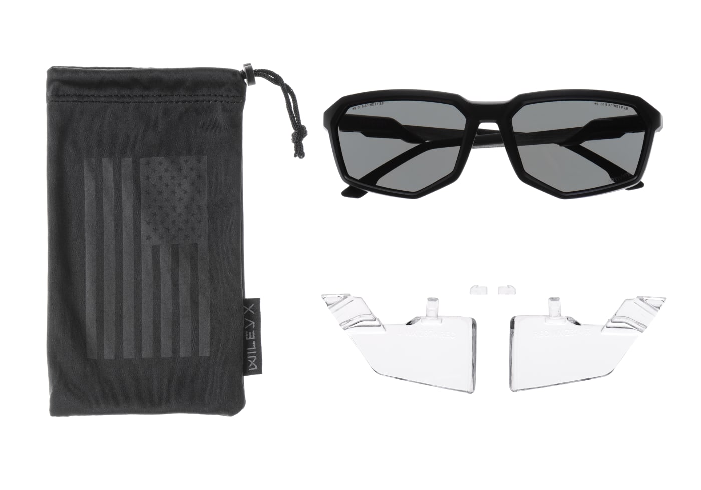 Wiley X WX Recon Captivate Grey