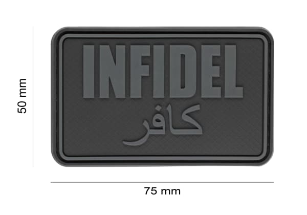 JTG Infidel Large Rubber Patch