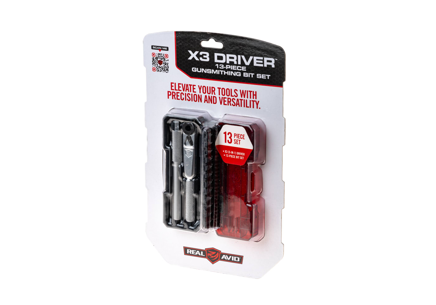 Real Avid X3 Driver 13-Piece Gunsmithing Bit Set