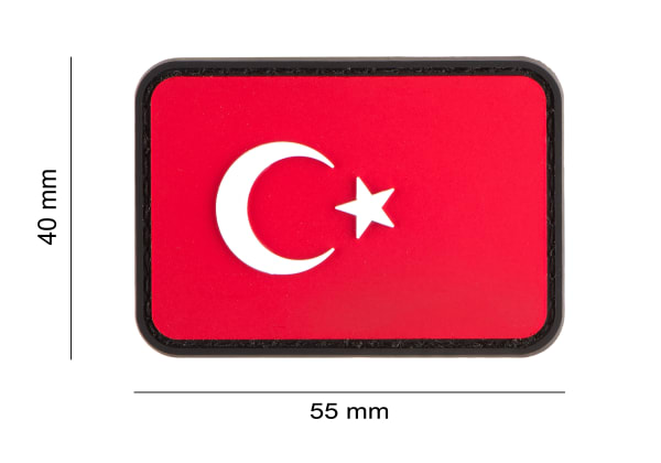JTG Turkey Flag Rubber Patch