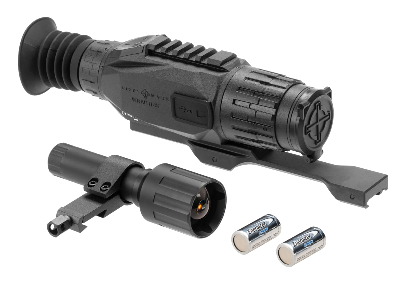 Sightmark Wraith 4K 2-16x32 Digital Night Vision Riflescope with Long Mount