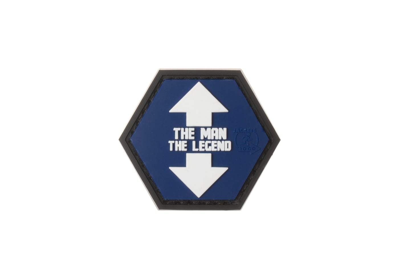 JTG The Man The Legend Rubber Patch