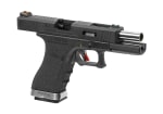 WE G-Force 18C BK Silver Barrel Metal Version GBB