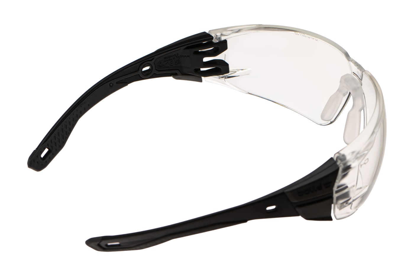 Bollé Rush+ 2.0 Hydrophobic Lens Black Frame