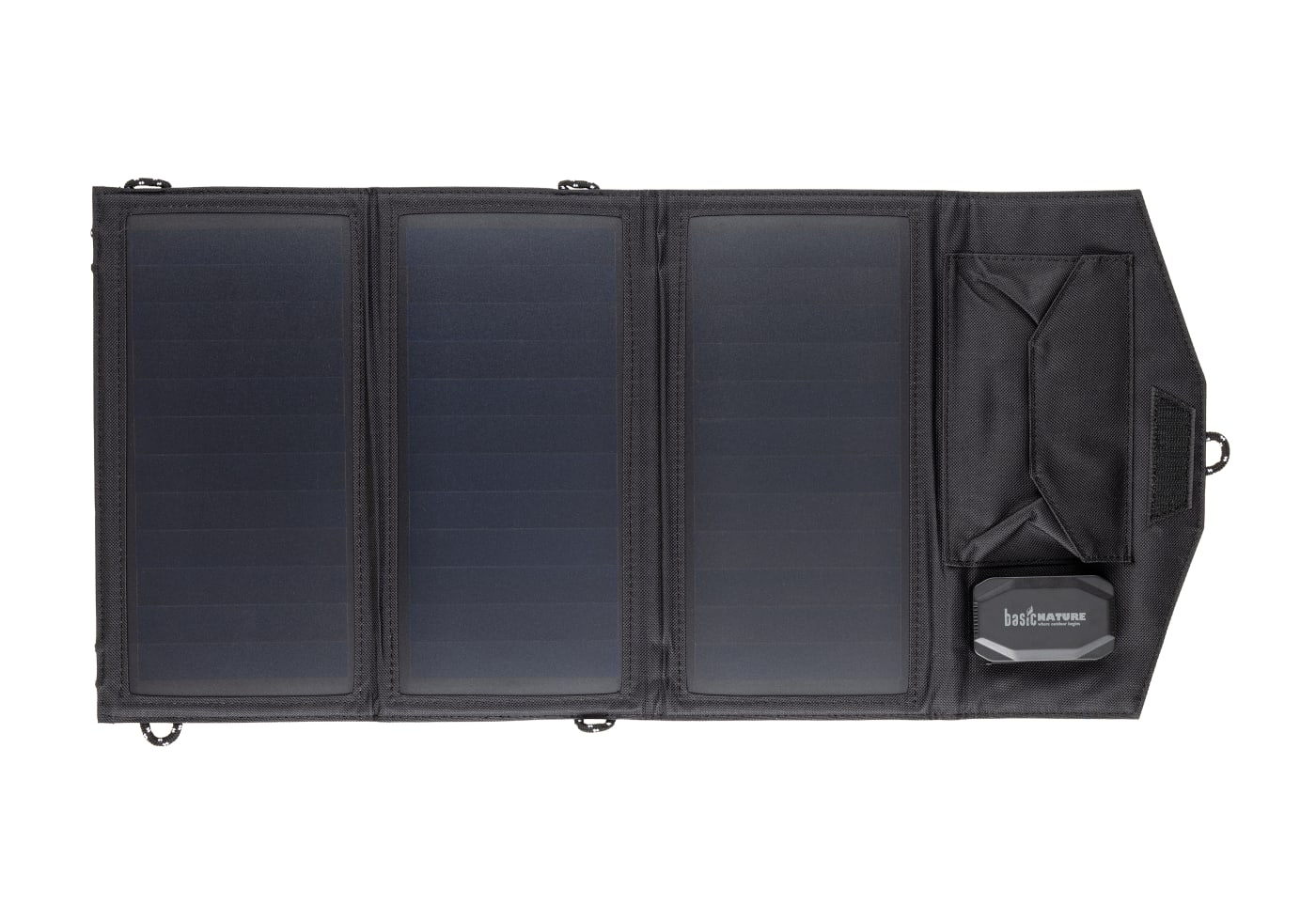 BasicNature Foldable Solar Charging Panel Off Road Kit