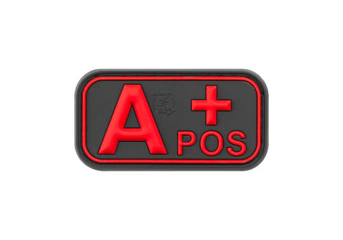 JTG Bloodtype Rubber Patch A Pos